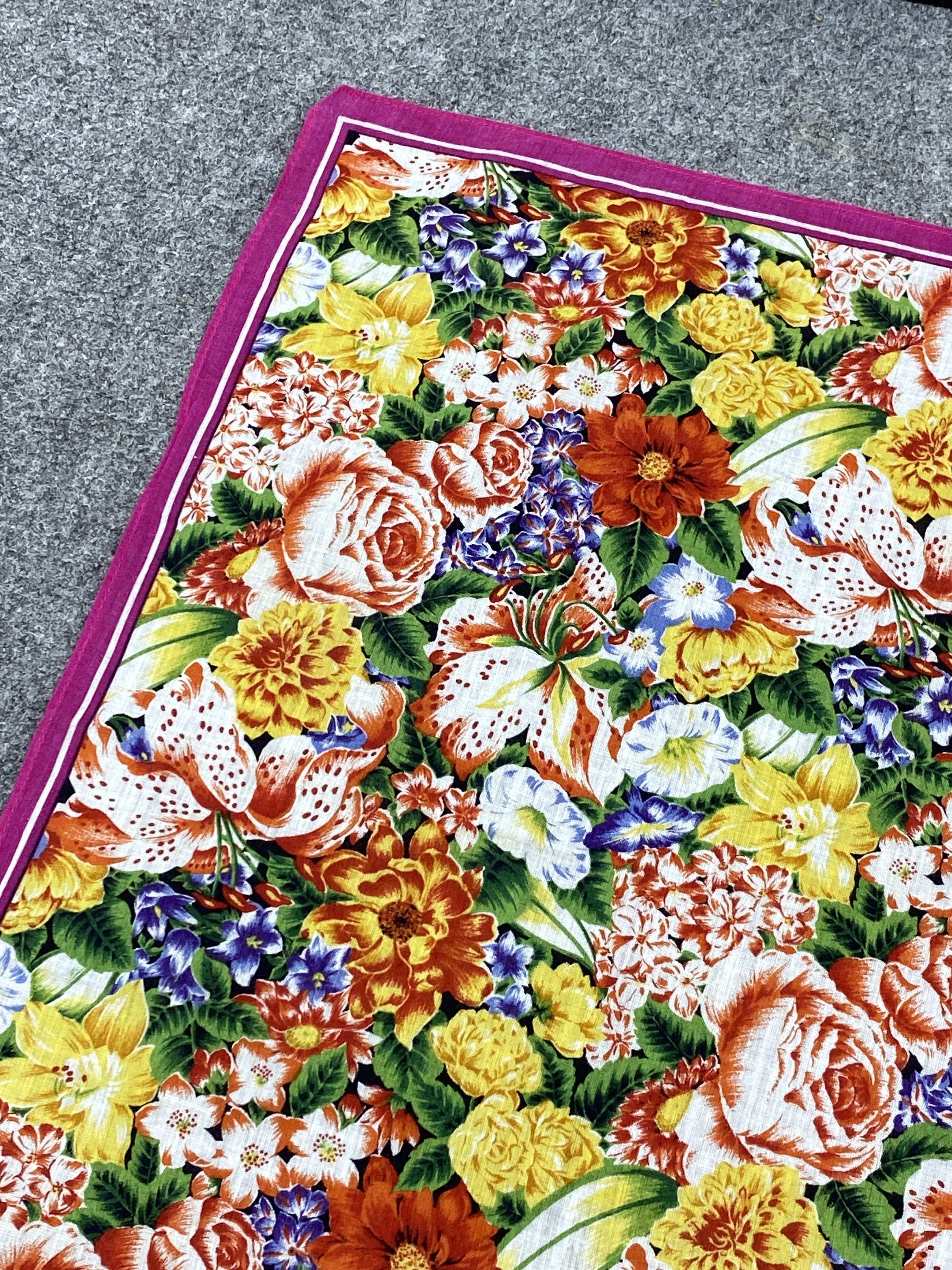 Kenzo Vintage Kenzo Handkerchief / Neckerchief HKC1024 Size ONE SIZE - 6 Thumbnail