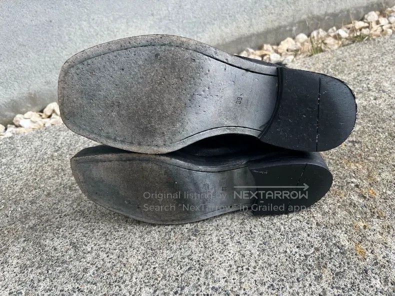 Ann Demeulemeester Ann Demeulemeester 39 calfskin strap-on boots Size US 8.5 / IT 38.5 - 4 Thumbnail