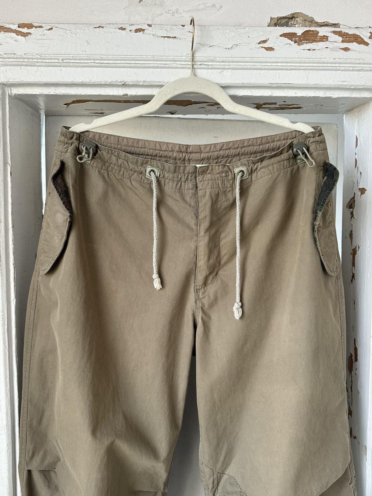 Japanese Brand × Vintage Vintage Maharishi Style Khaki Logo Breeches Size US 32 / EU 48 - 2 Thumbnail