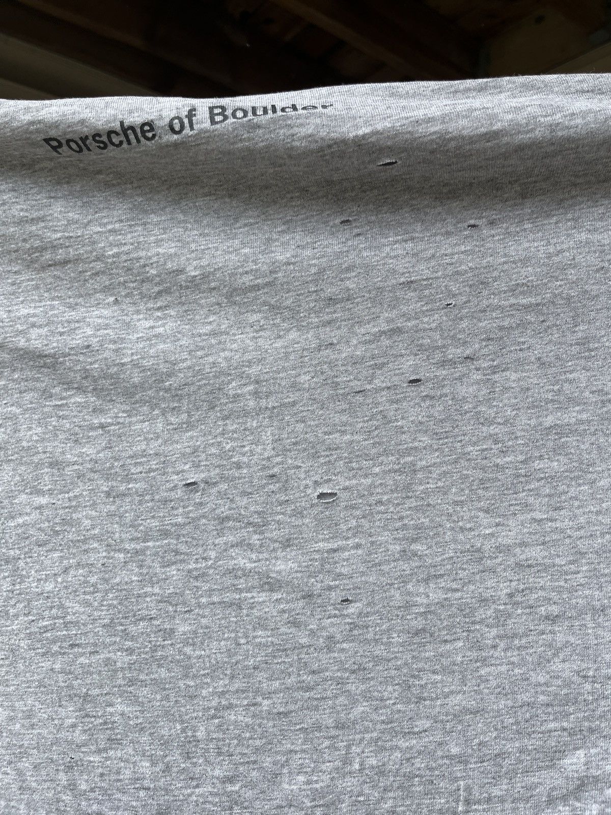 Porsche Design VINTAGE DISTRESSED PORSCHE RETRO T Size US XL / EU 56 / 4 - 5 Thumbnail