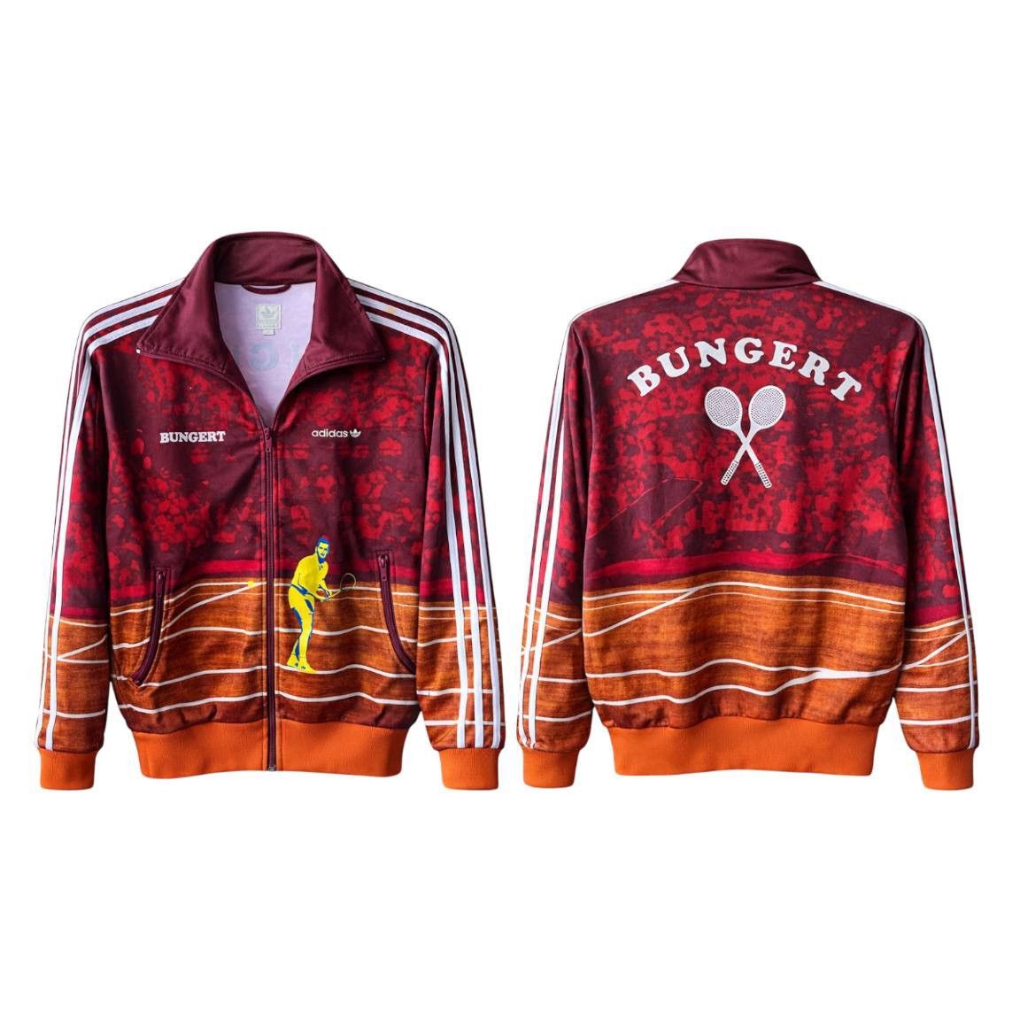 Adidas 2005 AOP ADIDAS X WILHELM BUNGERT TENNIS DESIGN JACKET ZIP Size US S / EU 44-46 / 1 - 2 Thumbnail
