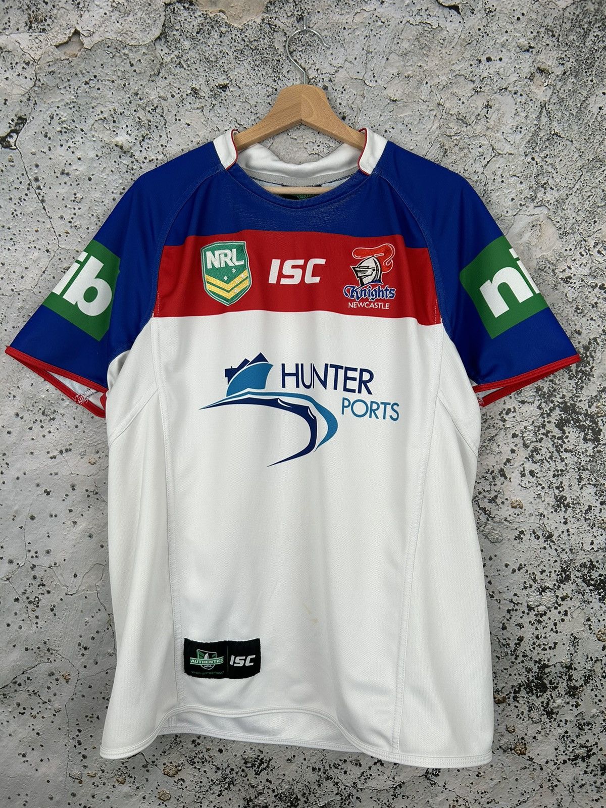 Vintage Vintage Rugby Jersey Newcastle Knights Retro Sportswear 90s