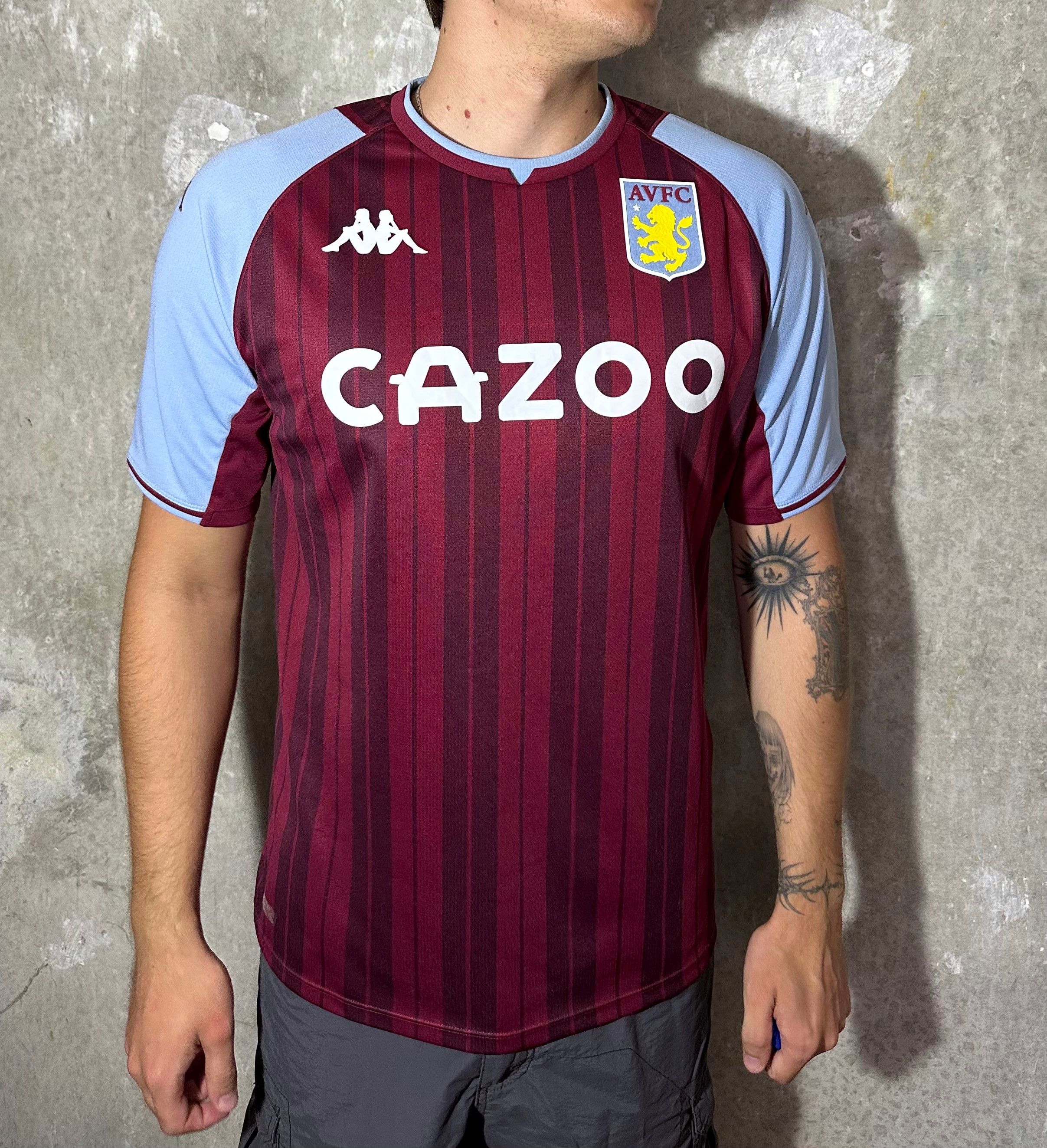 Kappa Aston Villa FC Kappa Jersey 2021/22 Cazoo Sponsor Size US L / EU 52-54 / 3 - 1 Thumbnail