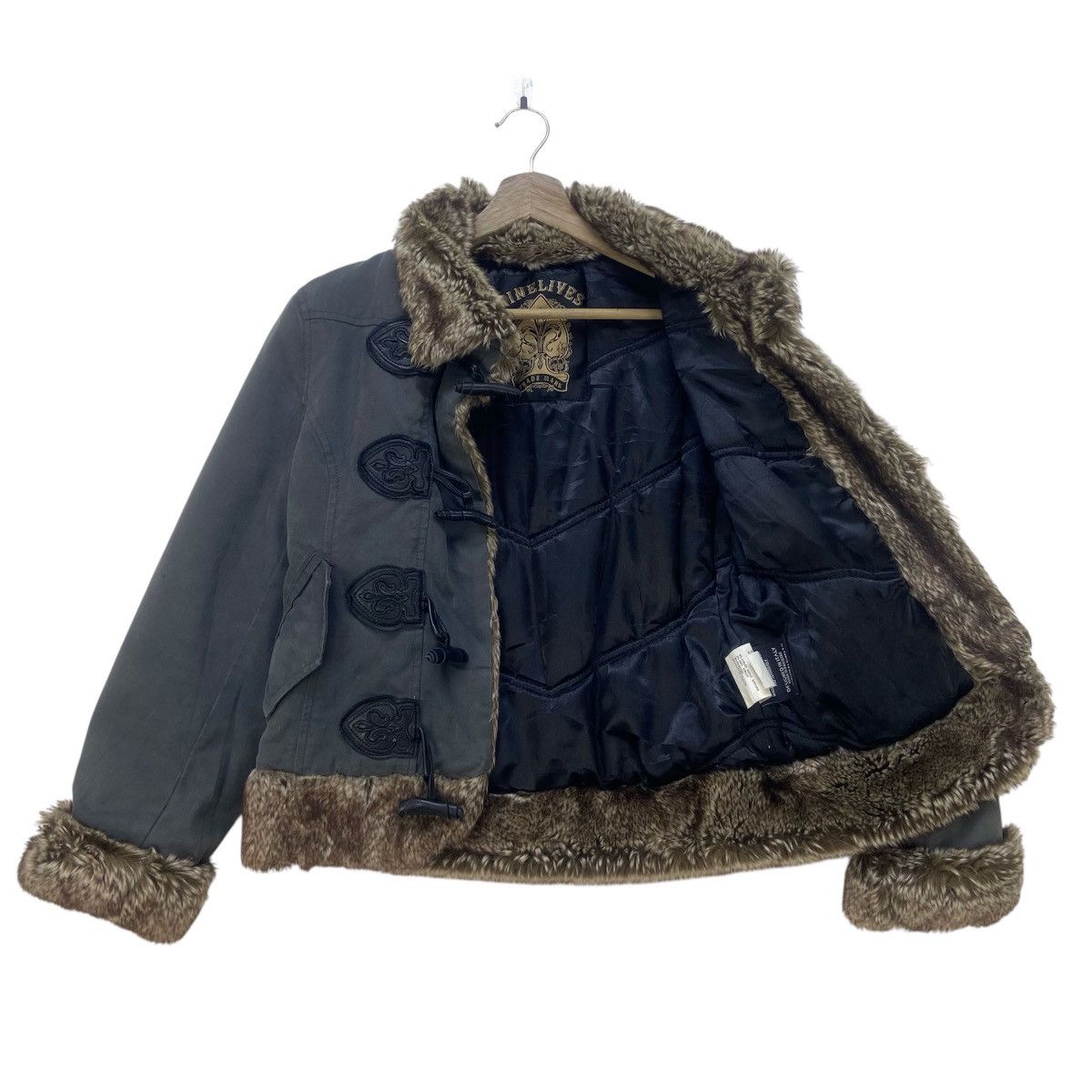 Nine Lives Nine Lives Faux Fur Heavy Jacket Size S / US 4 / IT 40 - 3 Thumbnail