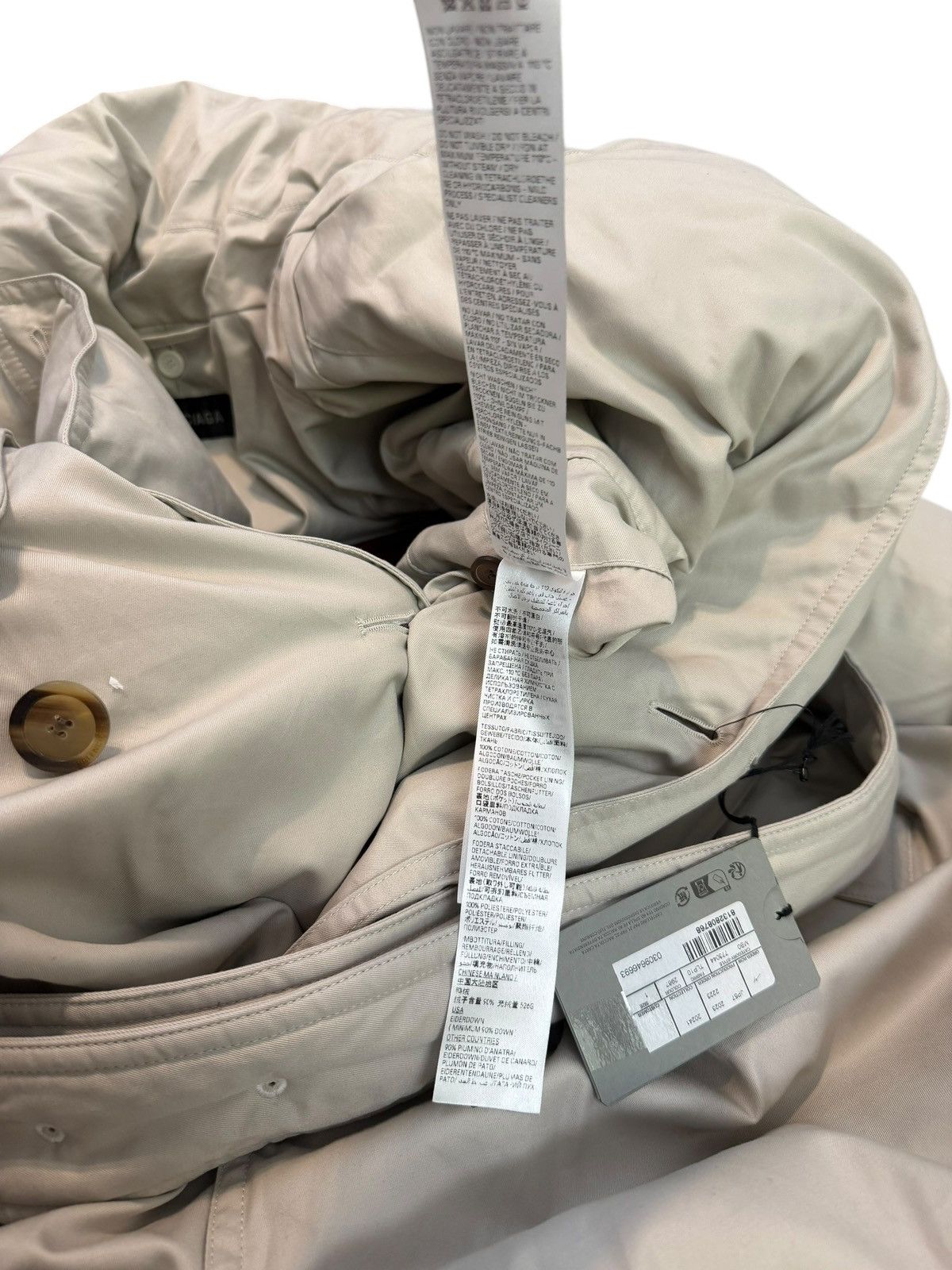 Balenciaga 2022 Clones Maxi Duvet Padded Goose Coat Size US S / EU 44-46 / 1 - 19 Thumbnail