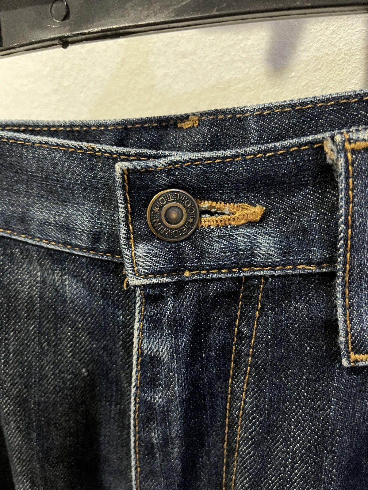 Edwin Vintage Japan Edwin distressed Jeans Size US 30 / EU 46 - 5 Thumbnail