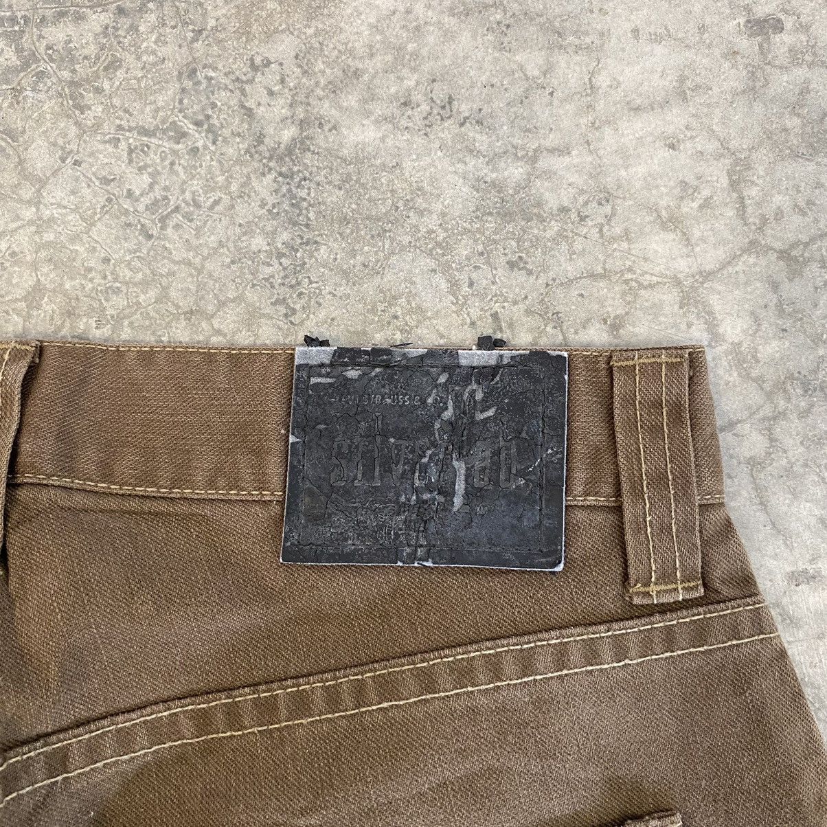 Levi's VTG 1998 Levis Silvertab “Irregular” Double Knee Loose Jeans Size US 30 / EU 46 - 17 Thumbnail