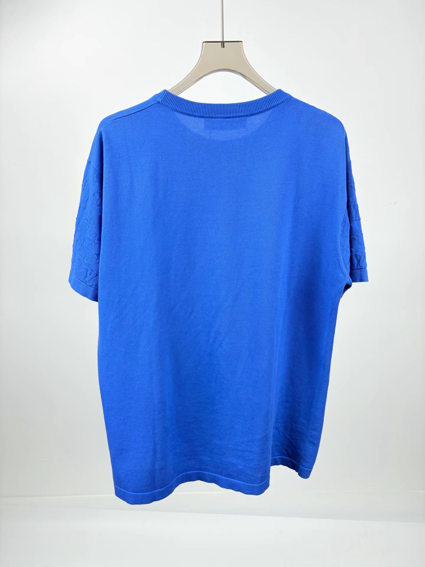 Louis Vuitton LOUIS VUITTON LV New All-Over Logo Arm Knit Short Sleeve K1 Size US L / EU 52-54 / 3 - 2 Thumbnail