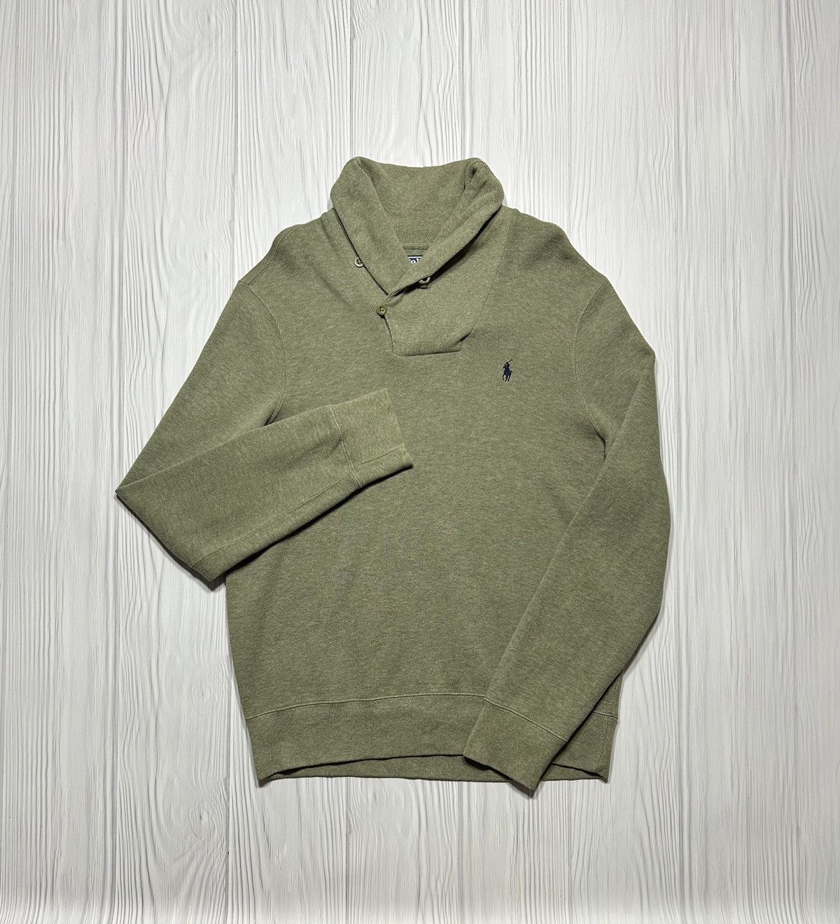 Vintage Vintage Polo Ralph Lauren Sweater Cardigan Old Money Size L Size US L / EU 52-54 / 3 - 1 Thumbnail