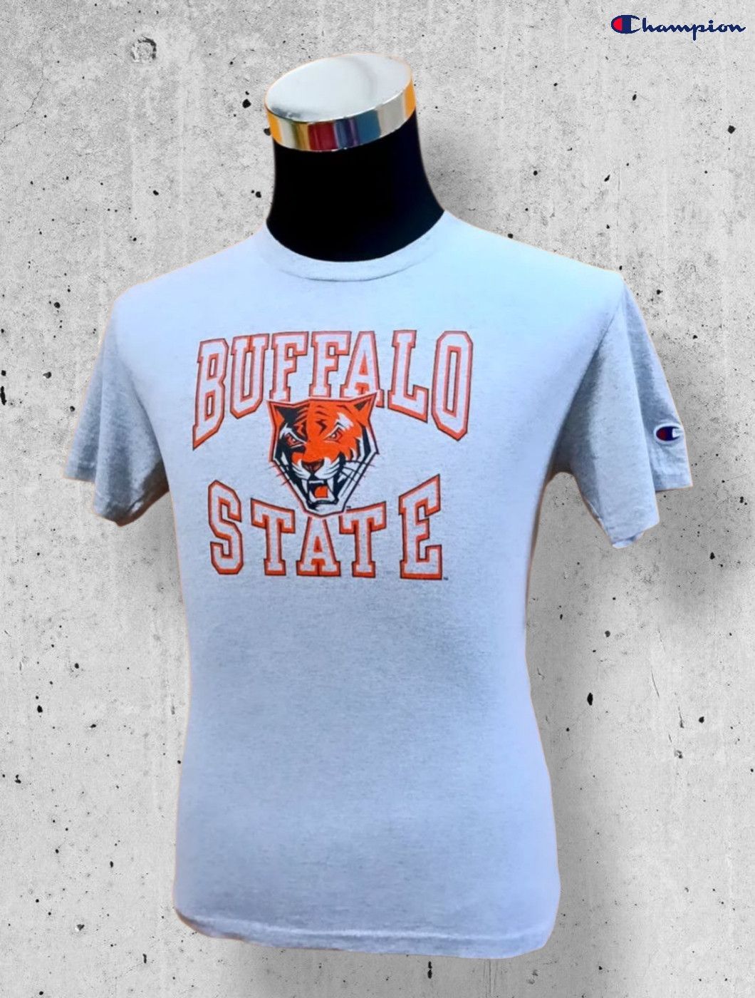 Champion Champion Buffalo State College Bengals Tee Shirt ( S ) Size US S / EU 44-46 / 1 - 7 Thumbnail