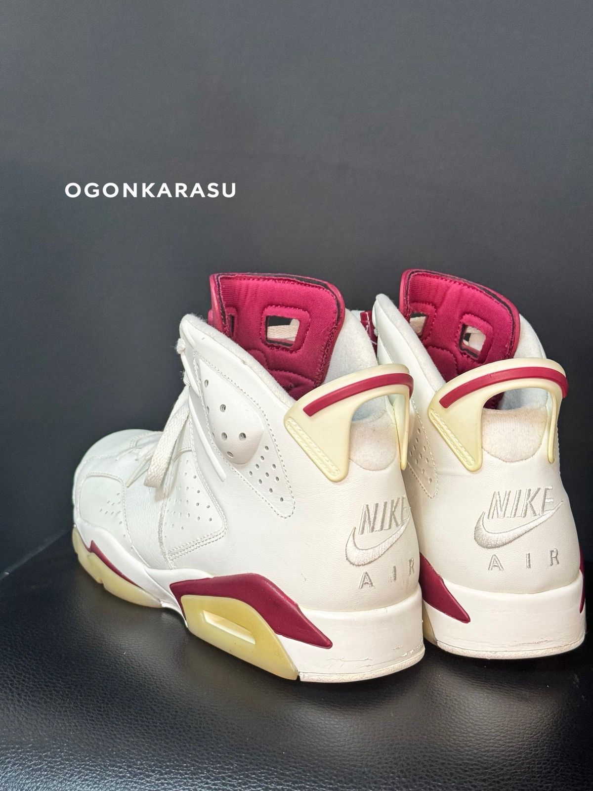 Nike Nike Air Jordan 6 Retro White Maroon US 10.5 Size US 10.5 / EU 43-44 - 1 Thumbnail
