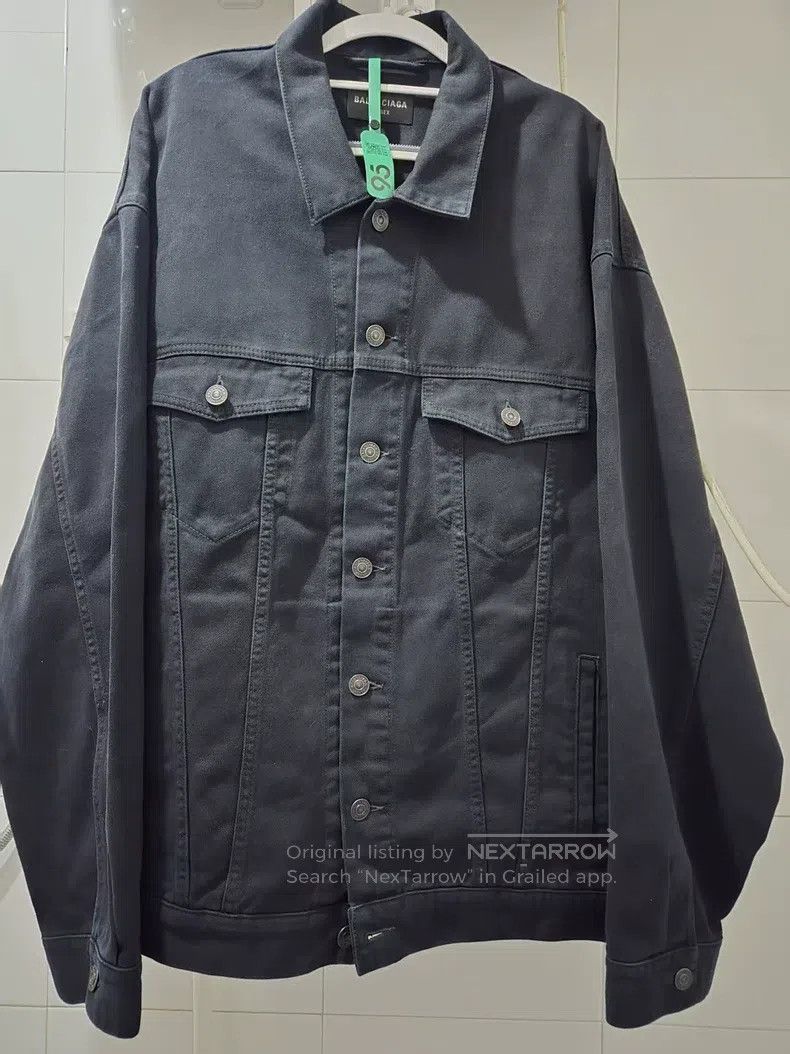 Balenciaga Balenciaga Denim Jackets Size US S / EU 44-46 / 1 - 1 Thumbnail