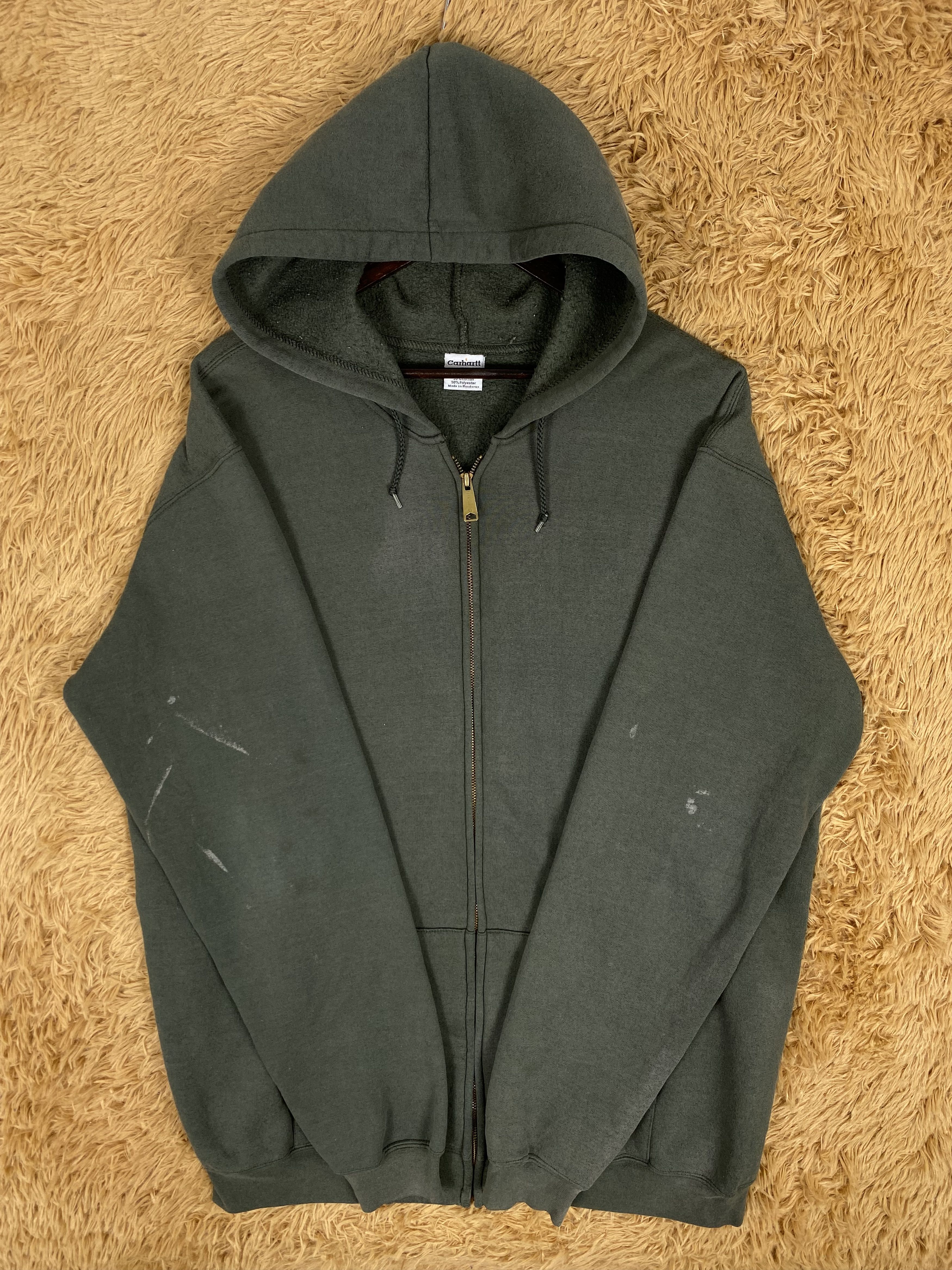 Carhartt Vintage Carhartt Faded Hoodie Sweater PJ2511 Size US L / EU 52-54 / 3 - 5 Thumbnail
