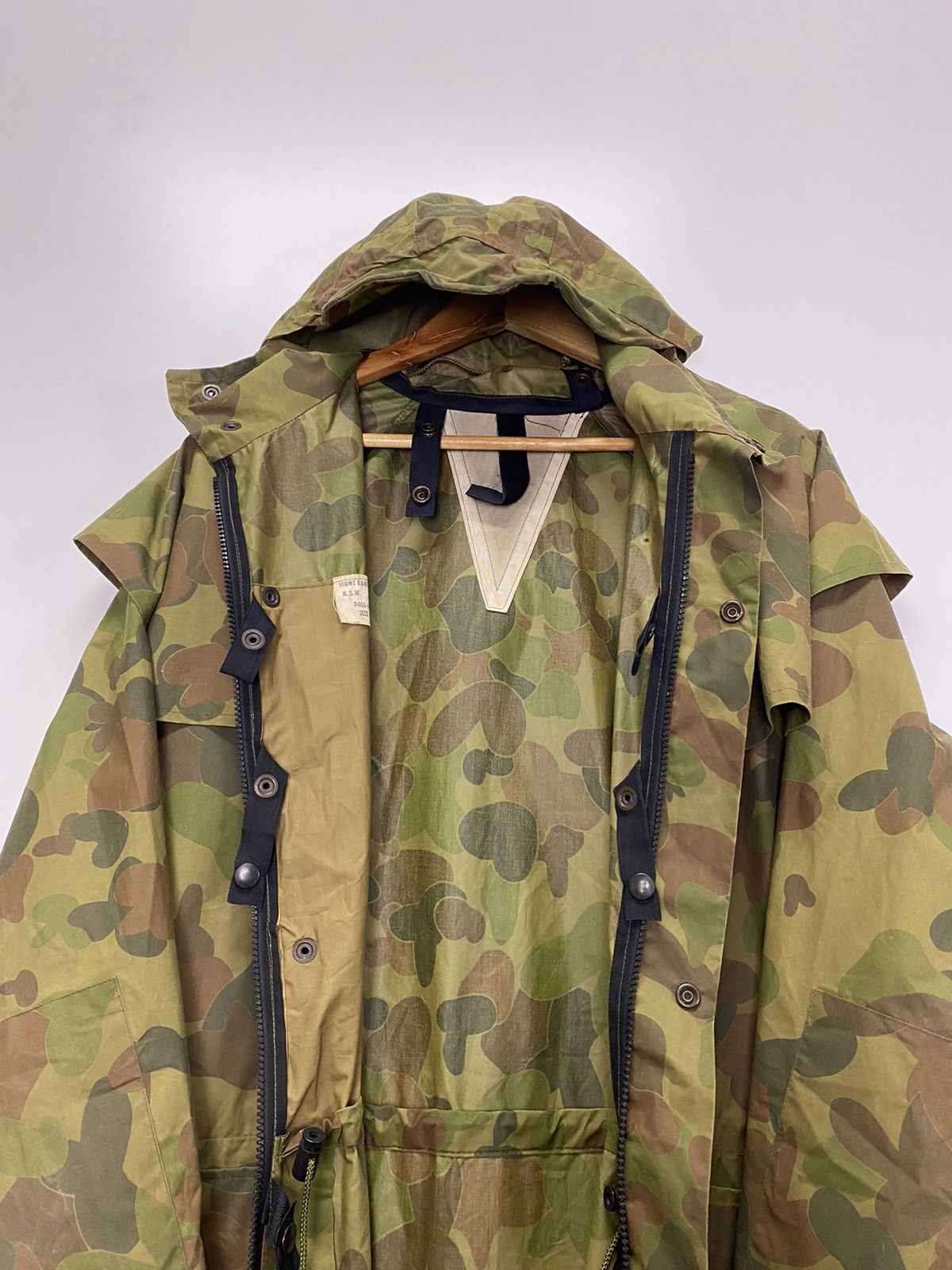 Vintage Vintage Camo Parka Jacket Size US XL / EU 56 / 4 - 12 Thumbnail