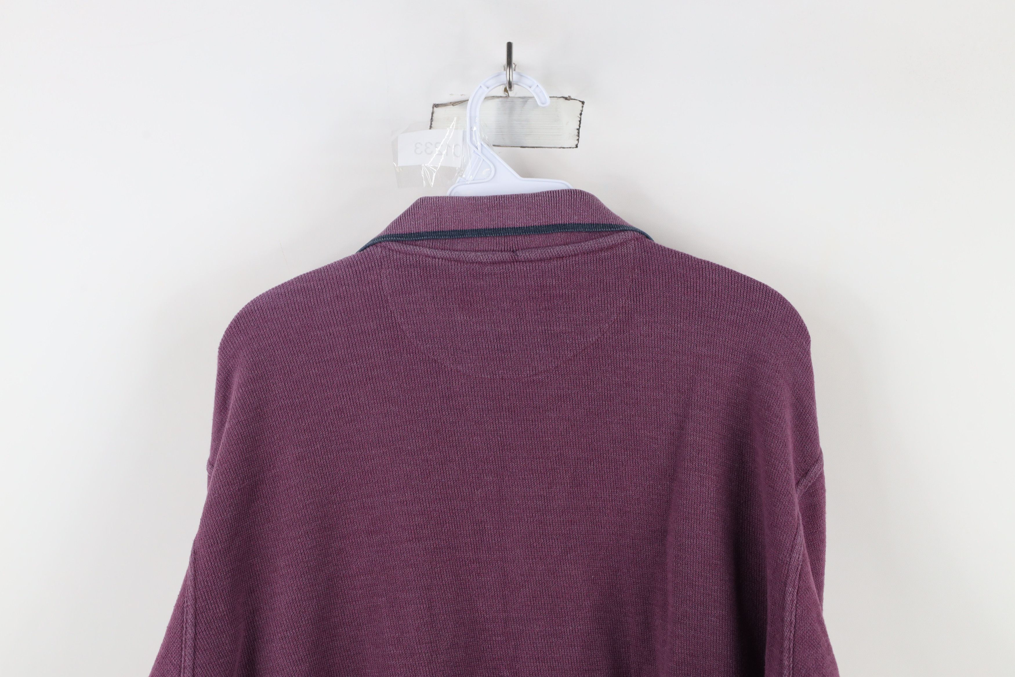 Vintage Vintage 90s Streetwear Thermal Waffle Knit Pullover Polo Size US M / EU 48-50 / 2 - 11 Thumbnail