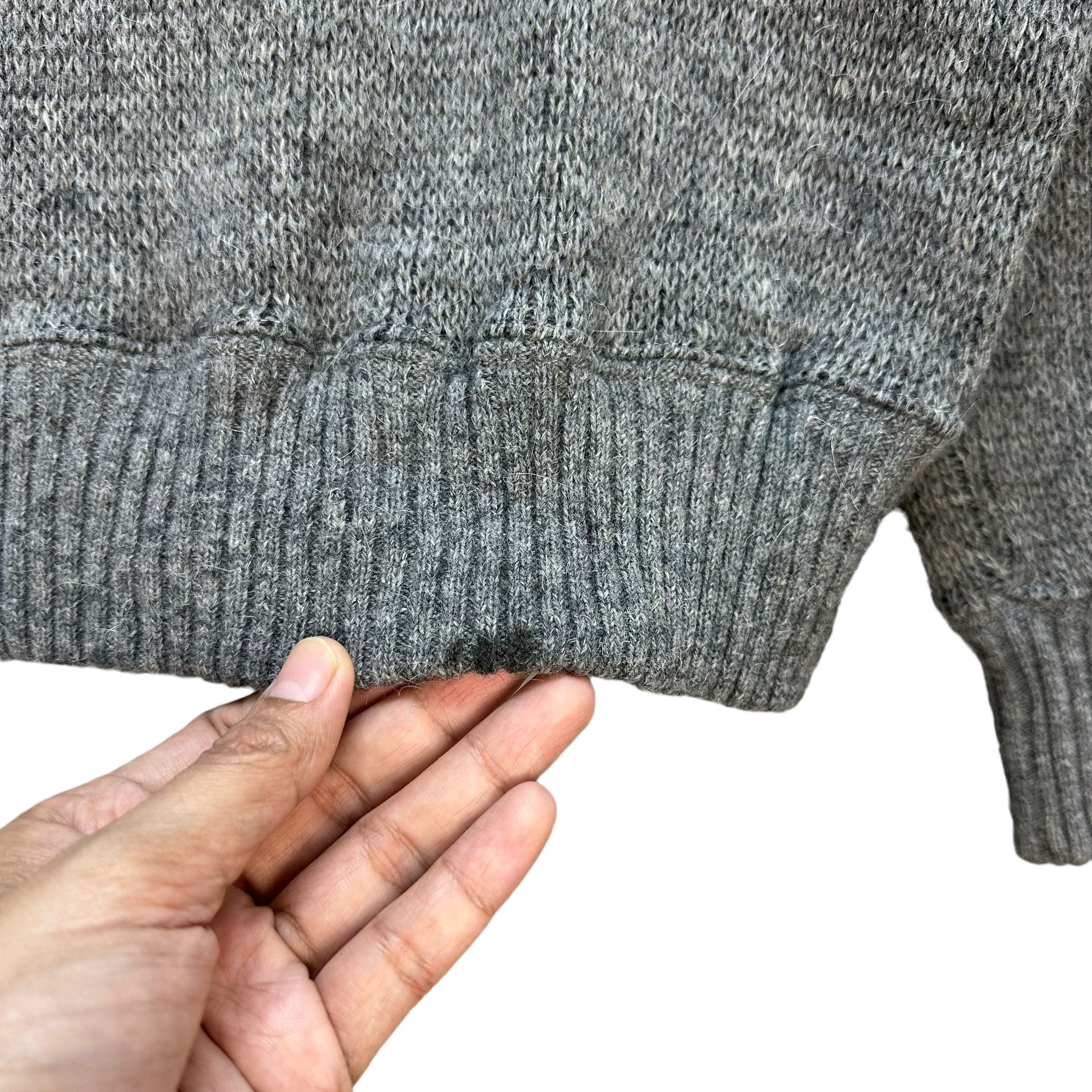 Vintage MARINA DELREY Big Logo Knitted Crewneck Sweatshirt #A4-0100 Size M / US 6-8 / IT 42-44 - 12 Thumbnail