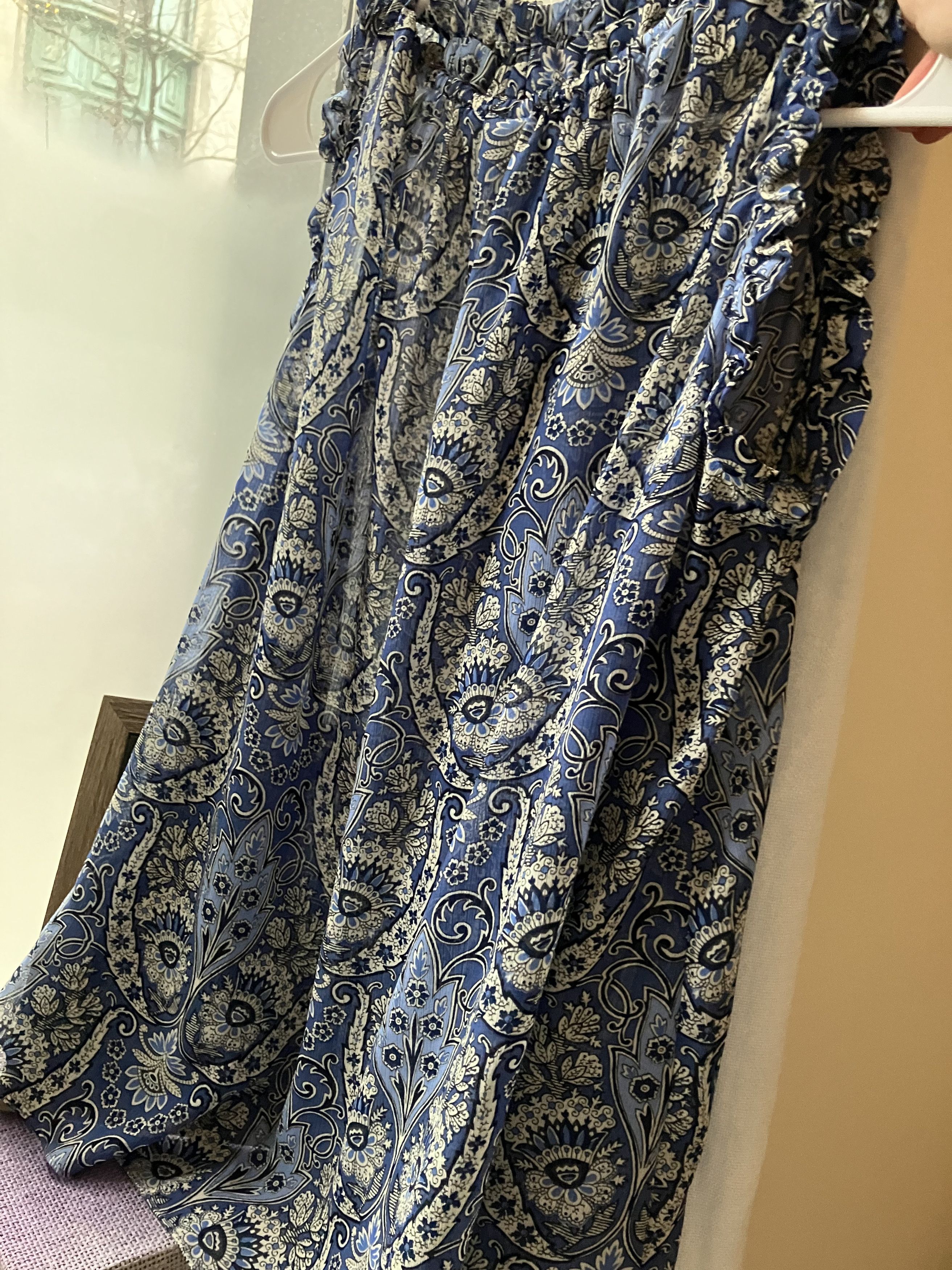 Gap Paisley Blue Blouse Size XS / US 0-2 / IT 36-38 - 1 Thumbnail