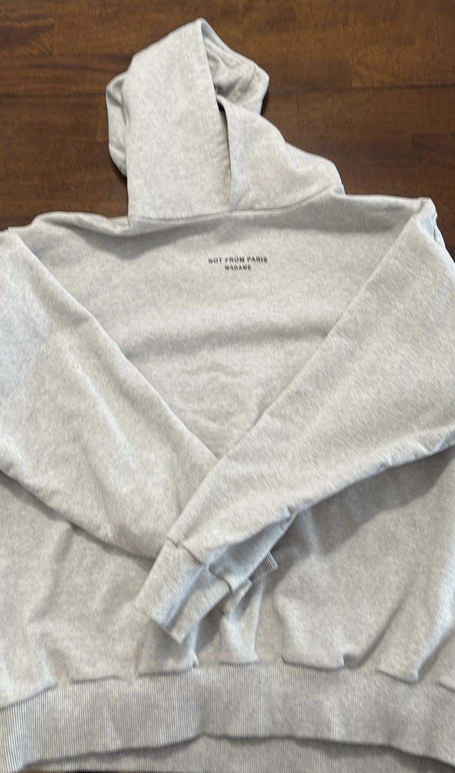 Drole De Monsieur Drôle de monsieur (NFPM) grey sand hoodie Size US M / EU 48-50 / 2 - 3 Thumbnail