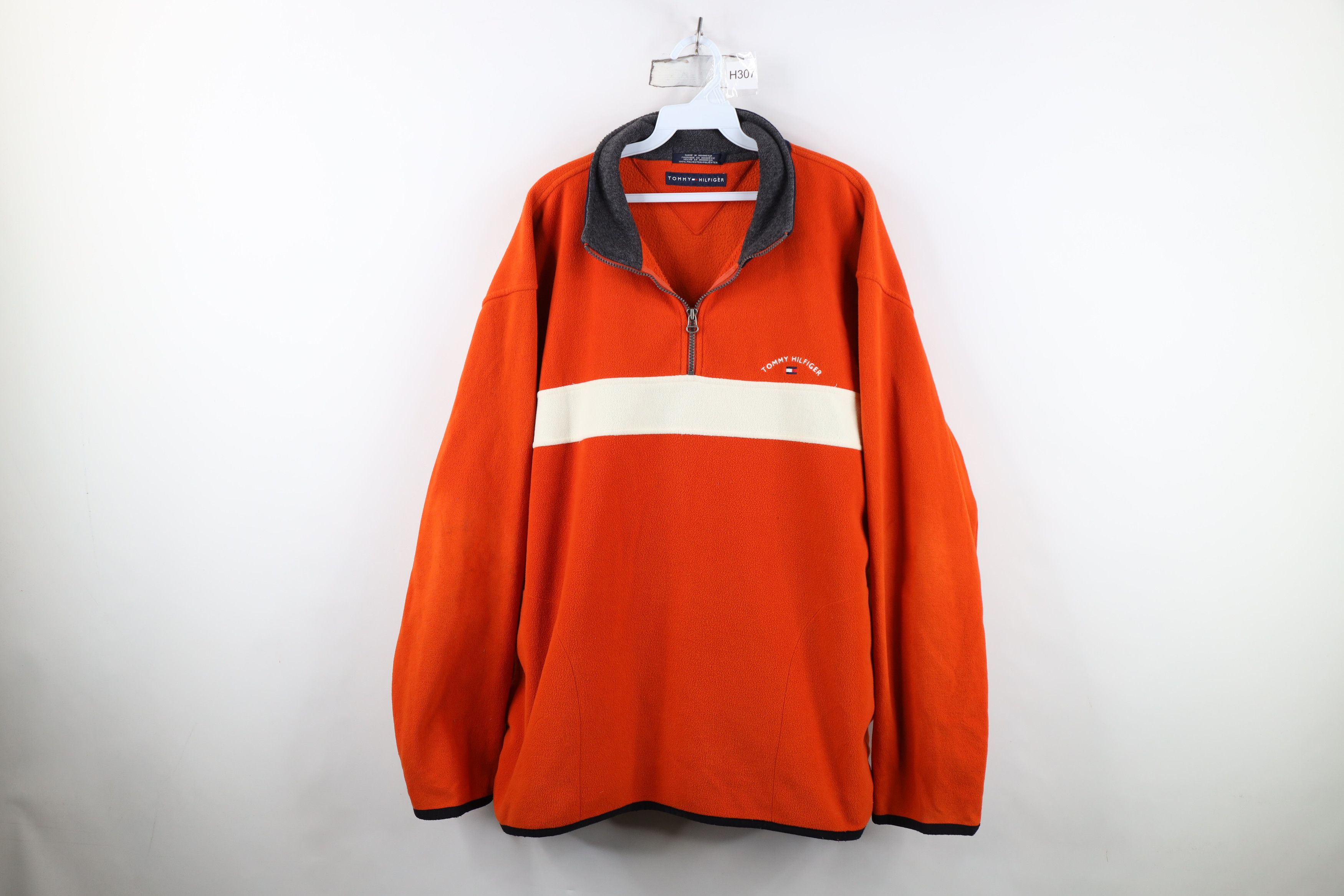 Tommy Hilfiger Vintage 90s Y2K Tommy Hilfiger Half Zip Pullover Sweater Size US XL / EU 56 / 4 - 1 Thumbnail