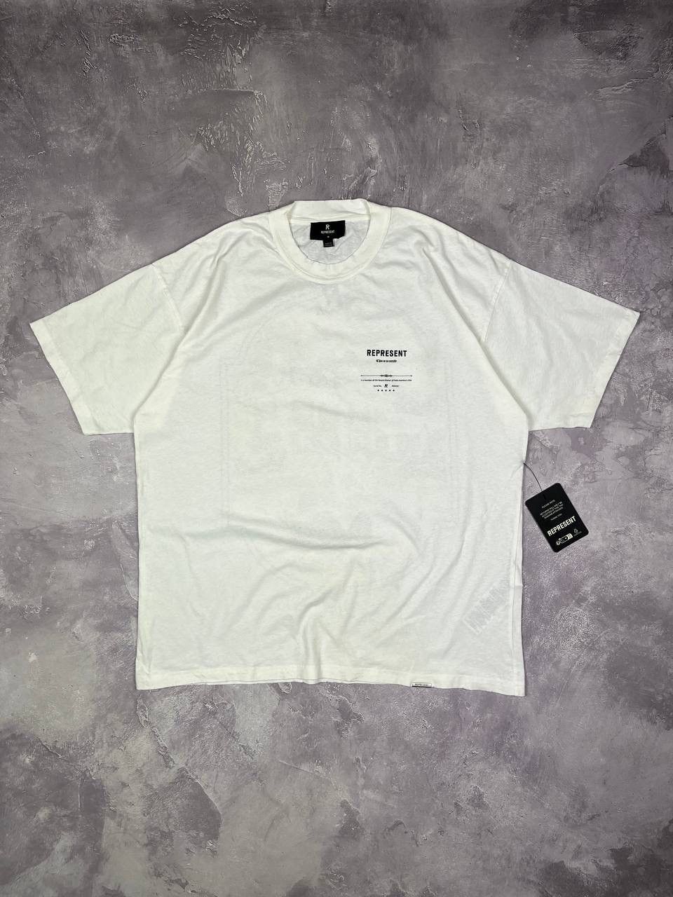 Represent Clo. Represent Graphic Print White T-Shirt 85% Organic Cotton Size US M / EU 48-50 / 2 - 1 Thumbnail
