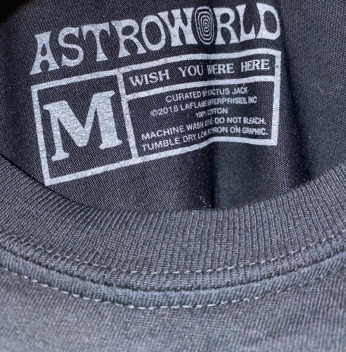 Travis Scott I went to astroworld t shirt Size US M / EU 48-50 / 2 - 4 Thumbnail