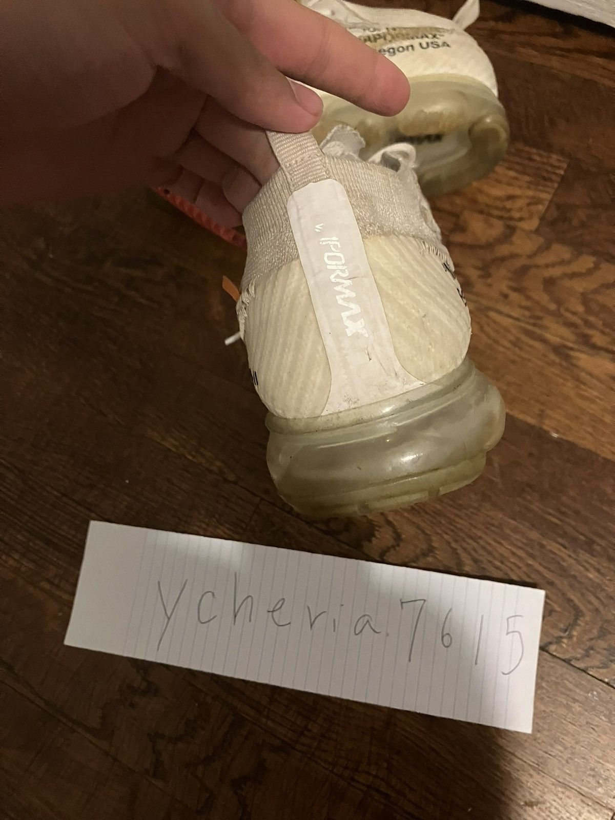 Nike × Off-White off white nike vapormax Size US 8 / EU 41 - 7 Thumbnail