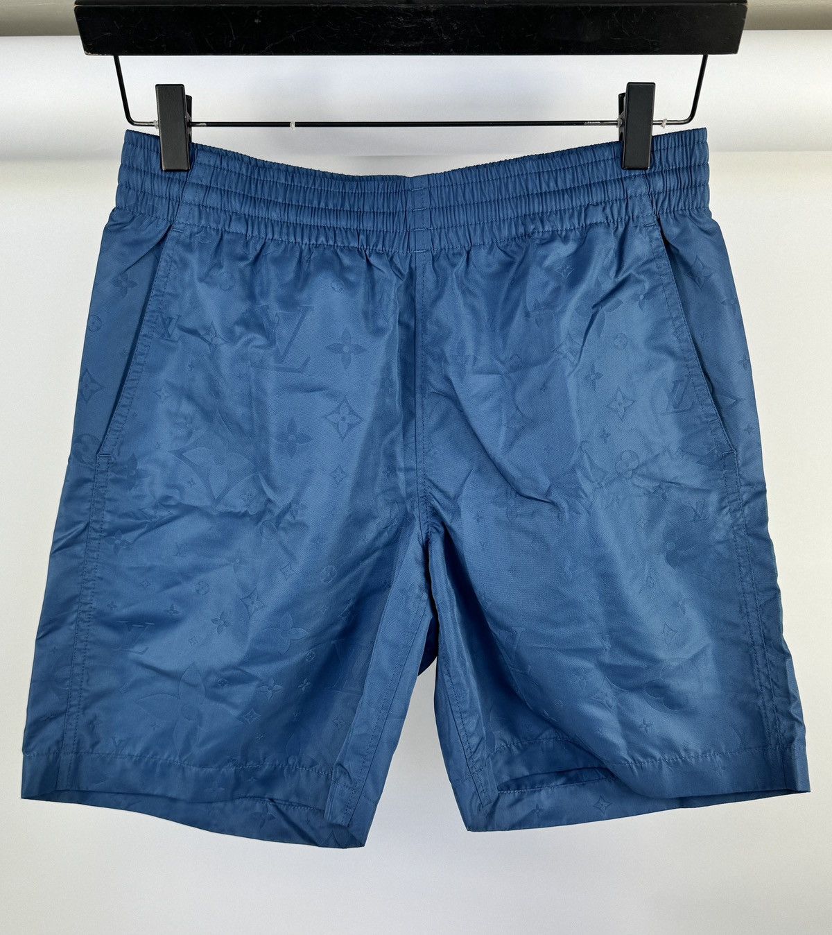 Louis Vuitton MONOGRAM PRINT SWIM SHORTS Size US 29 - 1 Thumbnail