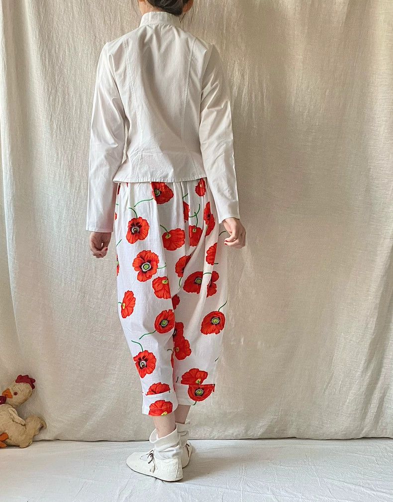 Kenzo KENZO sizeM Poster cone pants Size 25" / US 0 / IT 36 - 6 Thumbnail