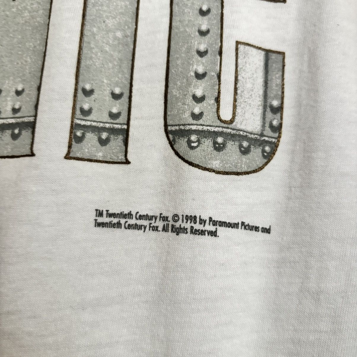 Vintage Vintage 90’s Titanic Movie T-Shirt Punk ERD Grunge Tee Size US XL / EU 56 / 4 - 3 Thumbnail