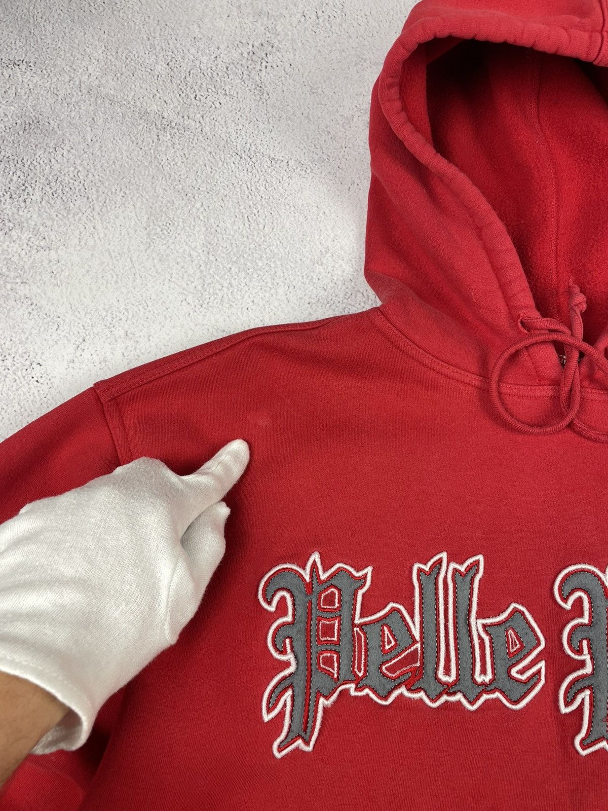 Pelle Pelle × Vintage Vintage Pelle Pelle Mens Hoodie Red Size Small Size US M / EU 48-50 / 2 - 7 Thumbnail