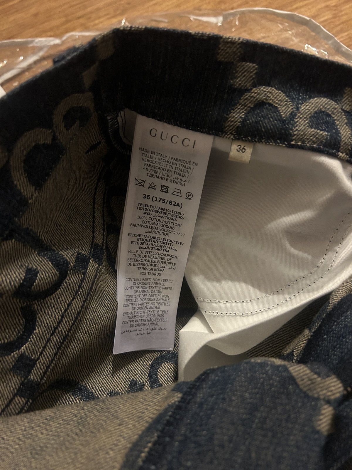 Gucci Gucci Jumbo GG 22 THOUSAND 7 HUNDRED AND FIVE GUCCI Denim Size US 36 / EU 52 - 8 Thumbnail