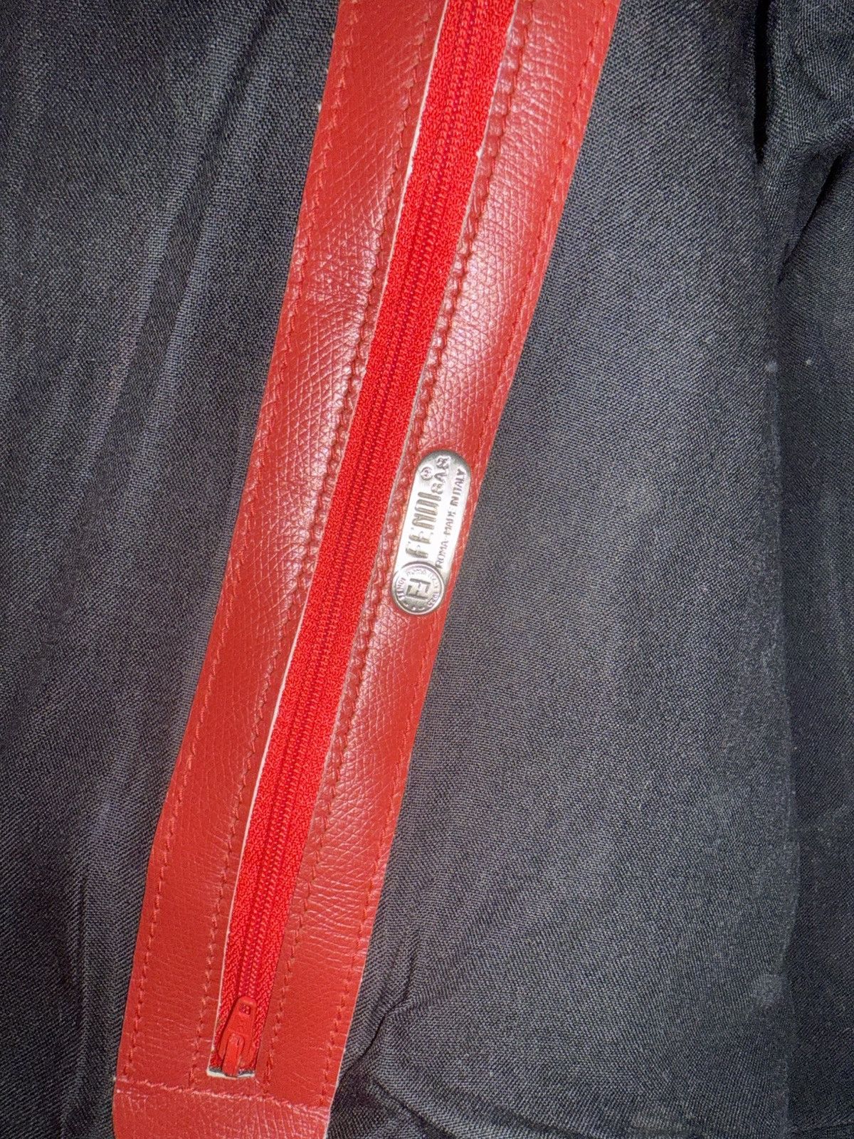 Fendi Fendi Vintage Red Monogram Canvas Duffle Travel Bag Handbag Size ONE SIZE - 11 Thumbnail