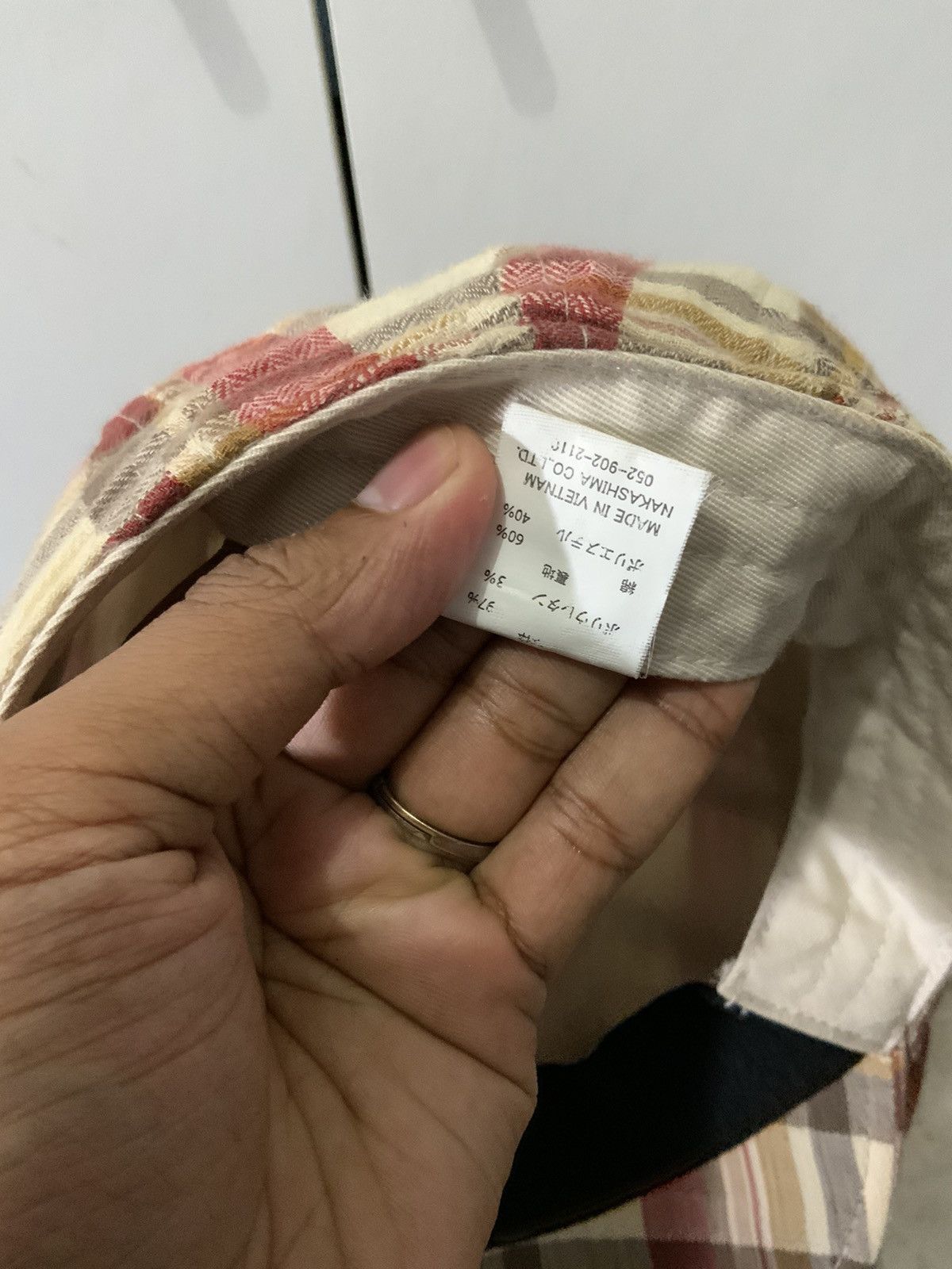 If Six Was Nine Plaid Flat Beretta Hat Size ONE SIZE - 12 Thumbnail