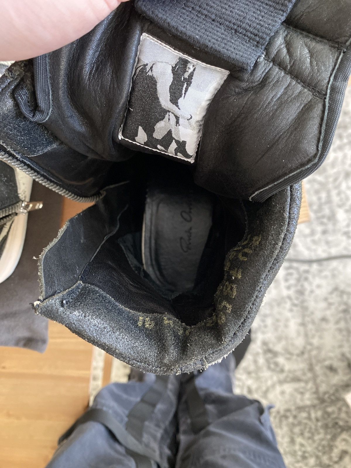 Rick Owens Final Drop! Rick Owens Mohawk W/ Unstitched Sole Size US 11 / EU 44 - 7 Thumbnail