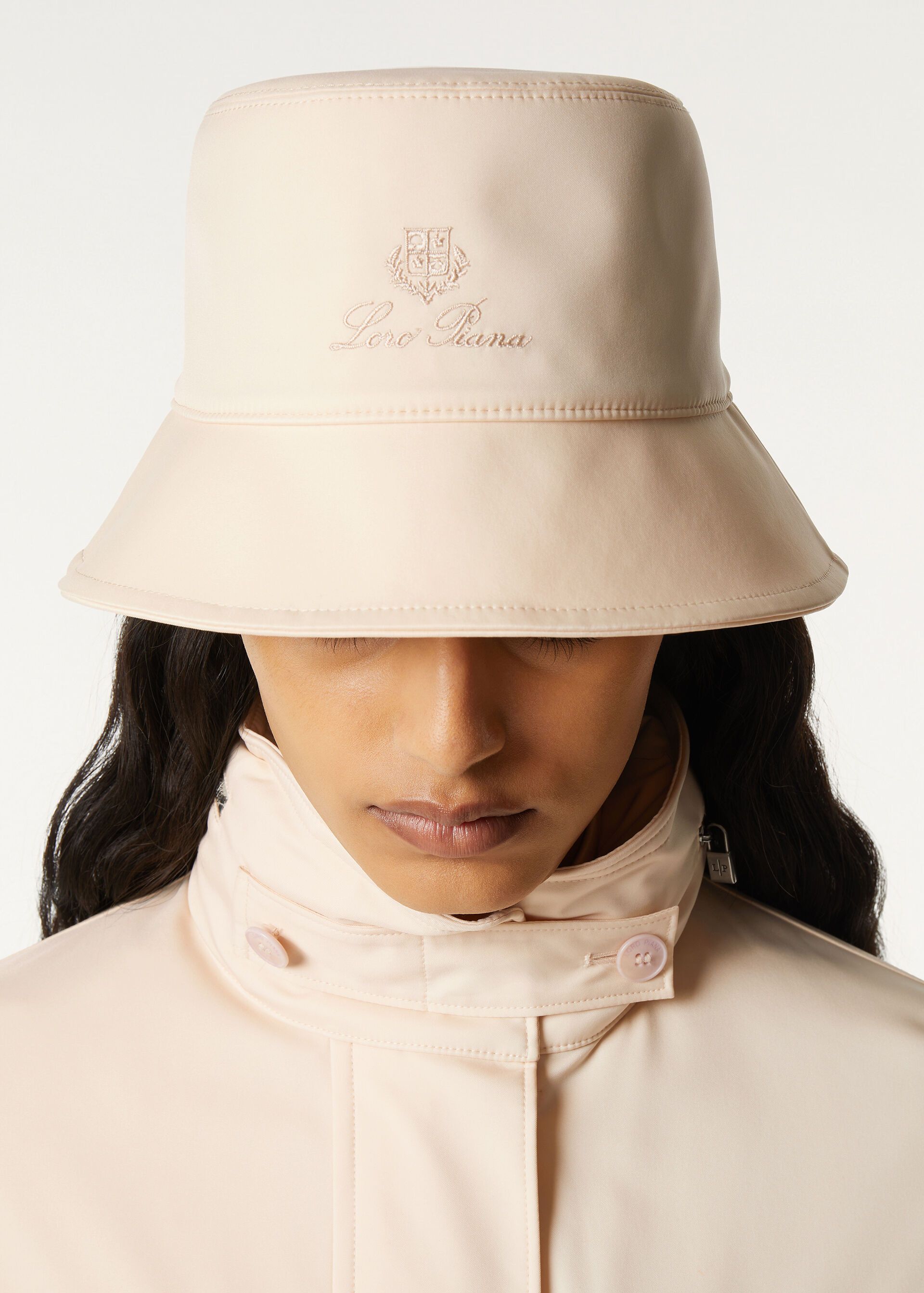 Loro Piana os11x0426 Size: OS / FAQ1408 Agata Bucket Hat / Cap Rose Size ONE SIZE - 4 Thumbnail