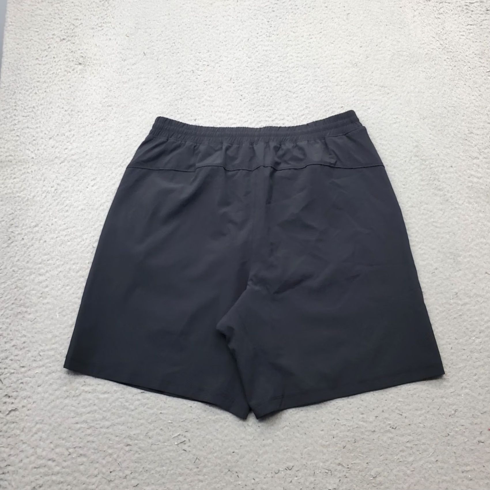 Vintage Berkley Jensen Running Shorts Mens M Black Woven 4-Way Stretch Moisture Wicking Size US 31 - 2 Thumbnail
