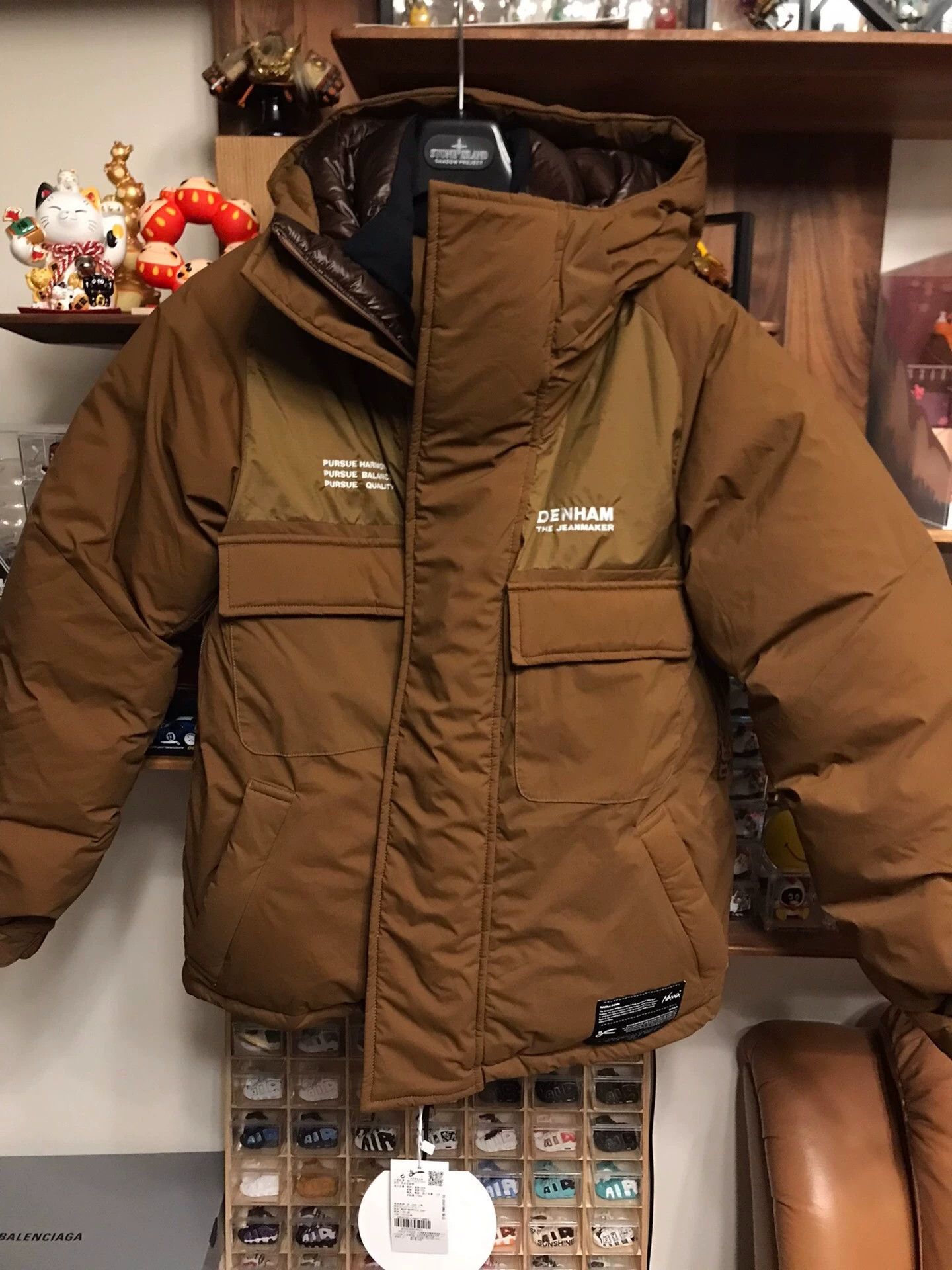 Other Nanga x DENHAM Limited Down Jacket Black L & Brown M Size US L / EU 52-54 / 3 - 7 Thumbnail
