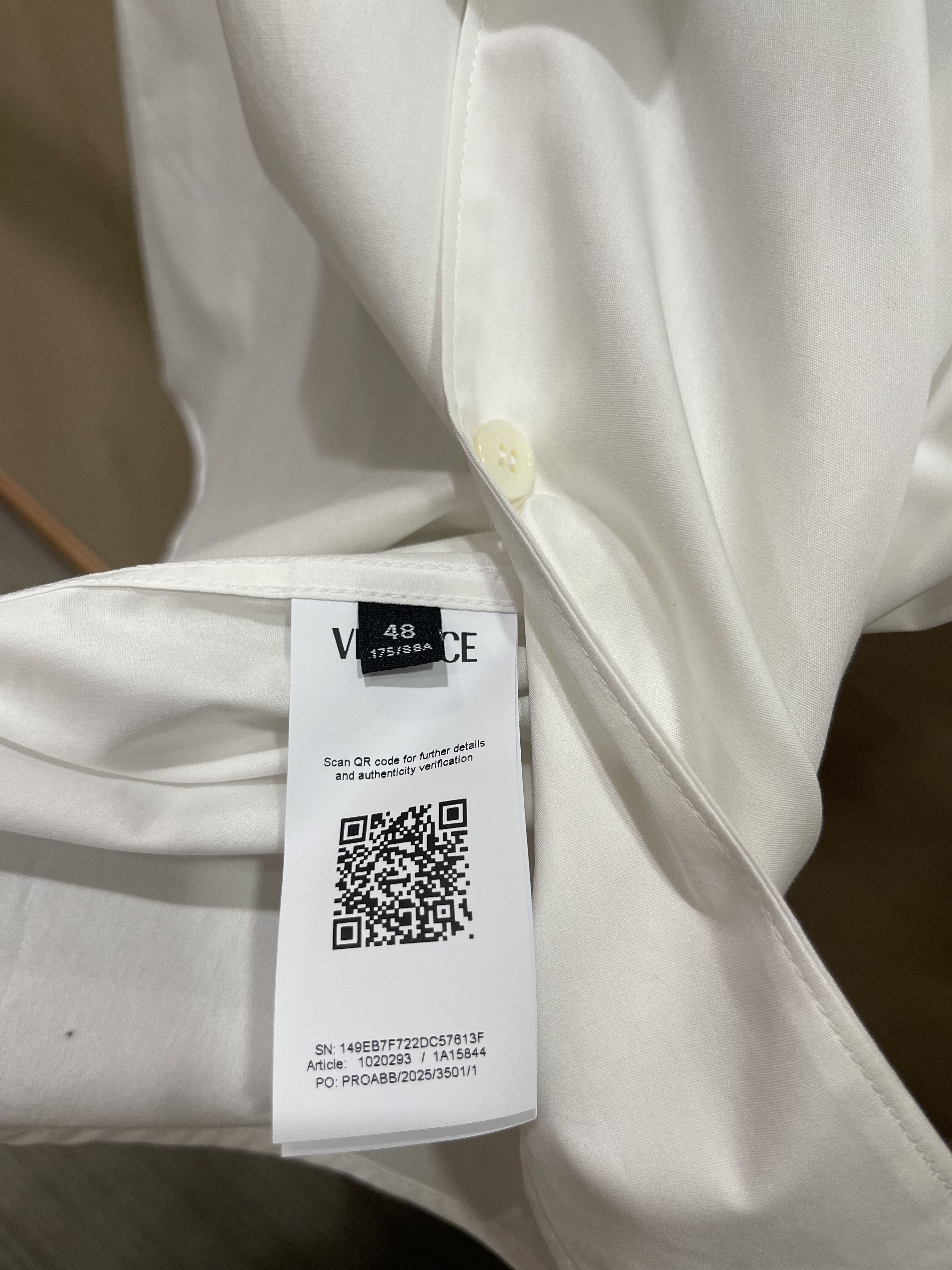 Versace Versace Medusa Logo Button Down Size US M / EU 48-50 / 2 - 7 Thumbnail