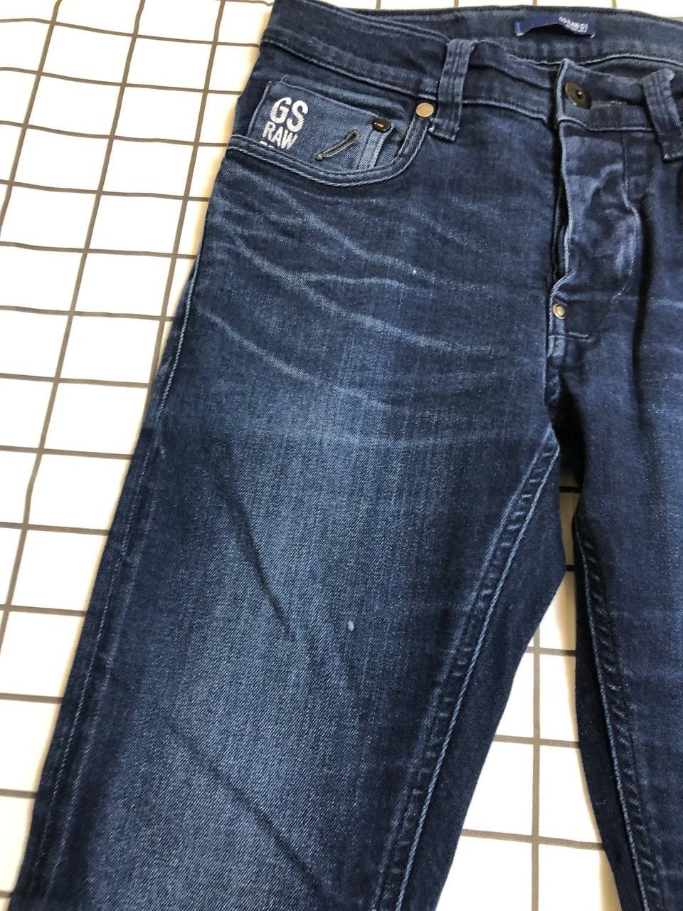 G-Star G Star Raw Vintage Mens Heller Tapered Denim Pants Jeans Size 30" / US 8 / IT 44 - 7 Thumbnail