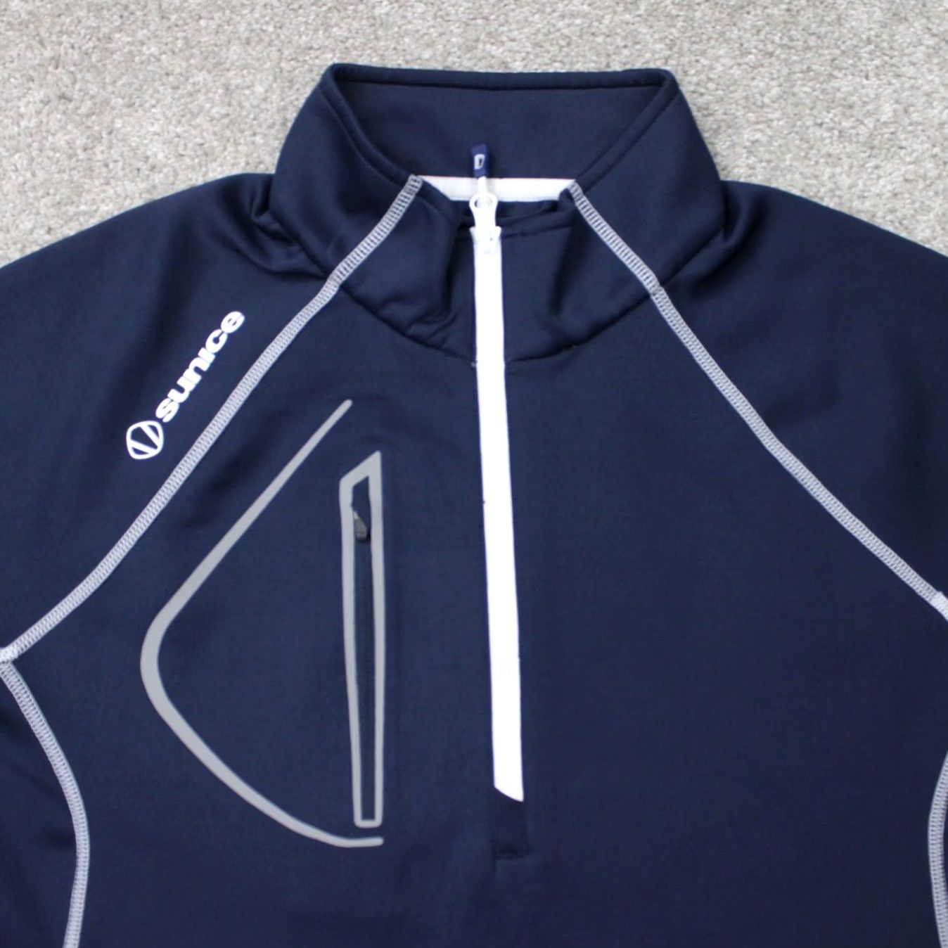 Vintage Sunice Sweatshirt Mens Medium Blue Allendale Stretch 1/4 Zip Golf Pullover Size US M / EU 48-50 / 2 - 3 Thumbnail