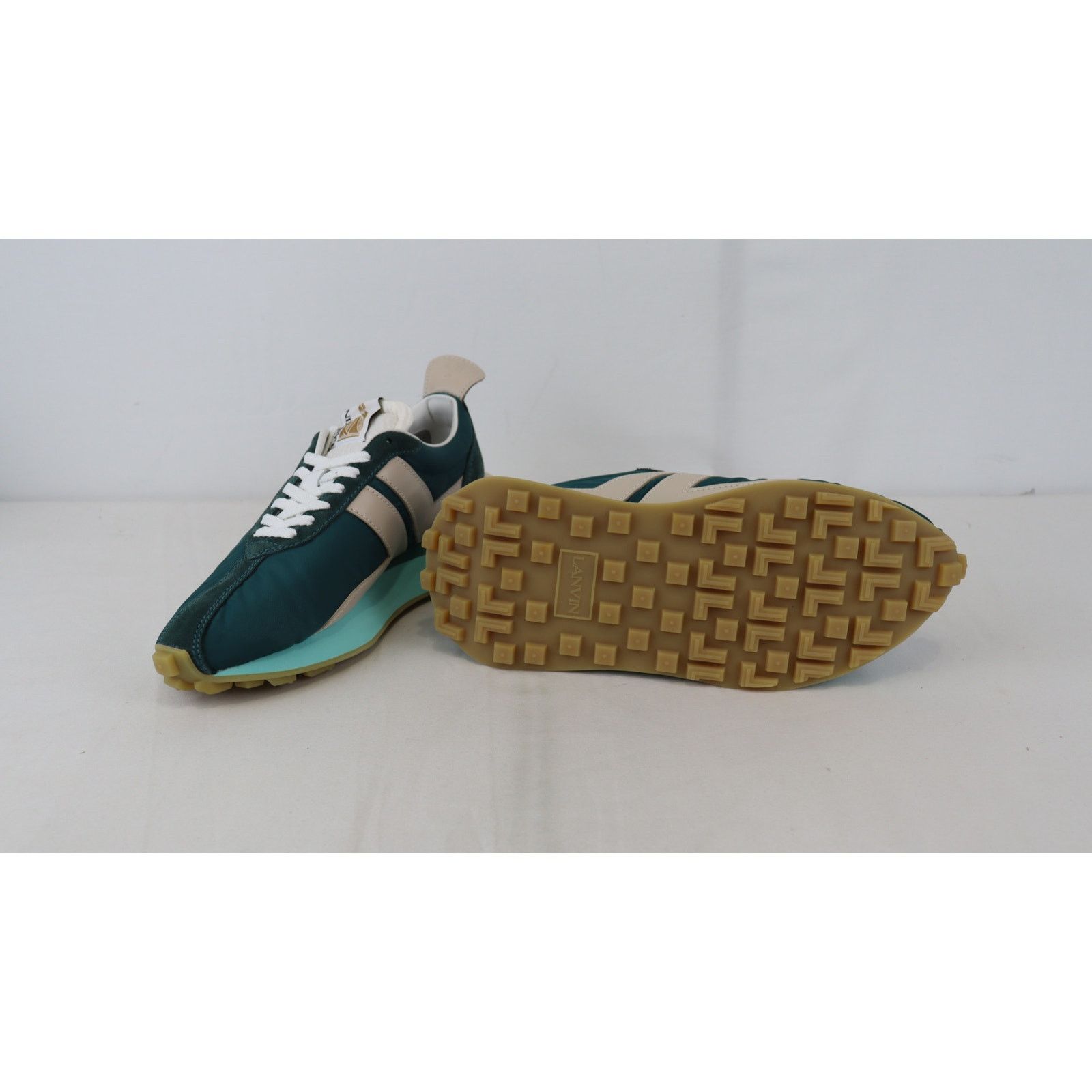 Lanvin o1rshd1 Q: 2 / Bumpr Sneaker in Teal White Size US 9 / EU 42 - 9 Thumbnail
