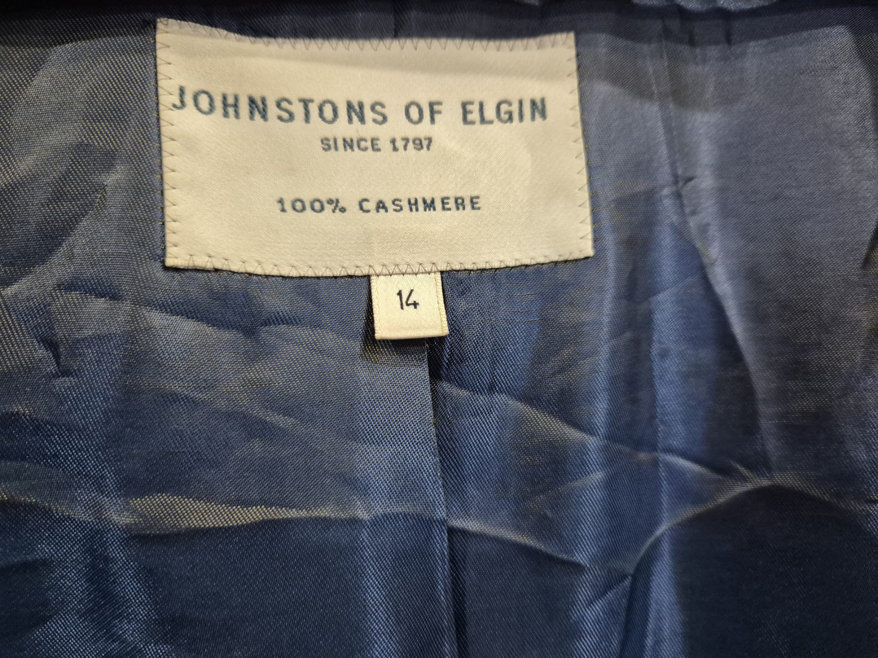 Johnstons Of Elgin Johnstons of Elgin 100% cashmere brown blazer Size L / US 10 / IT 46 - 5 Thumbnail