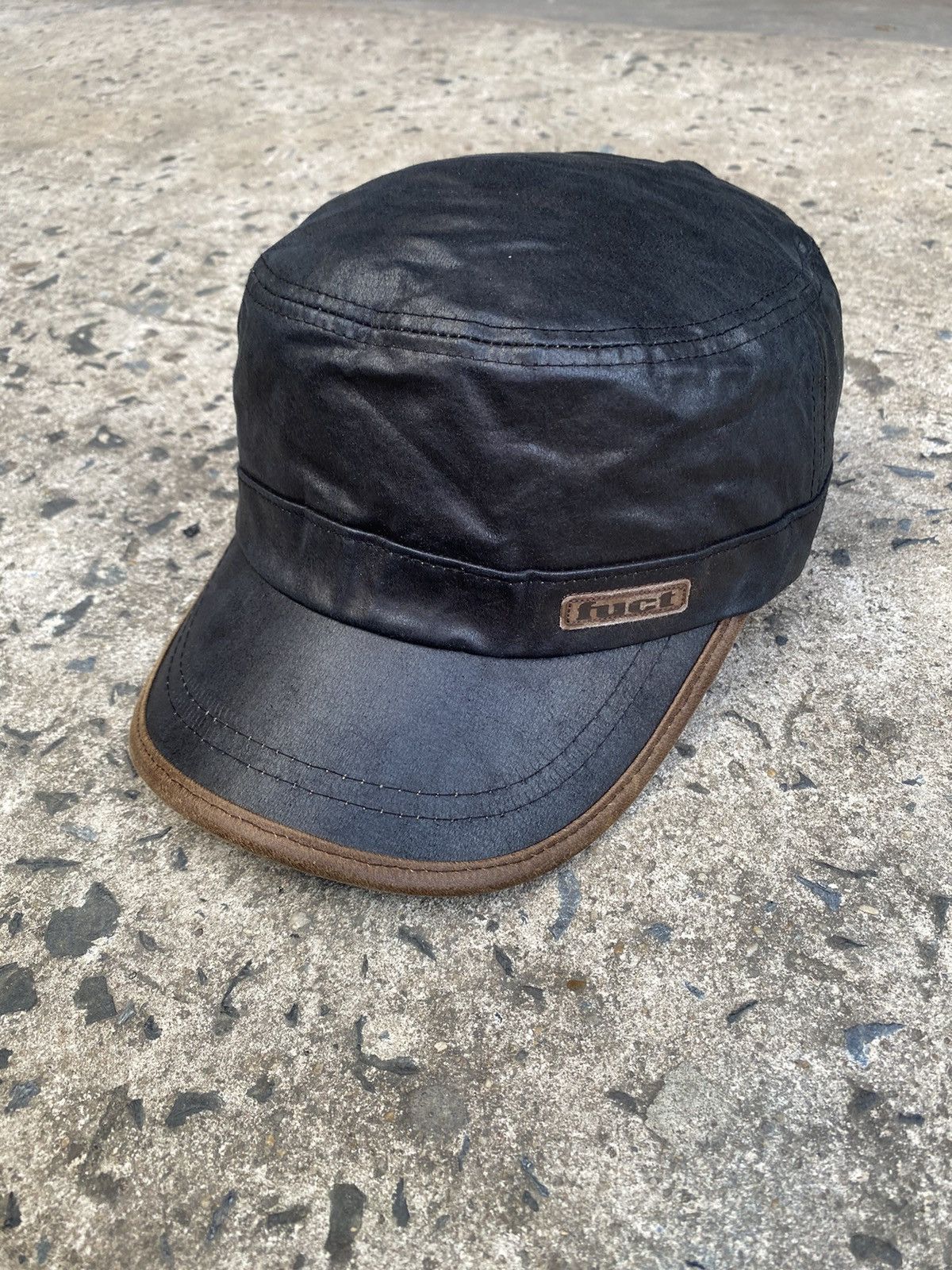 FUCT Vintage FUCT Leather Patrol Cap ERD Size ONE SIZE - 3 Thumbnail