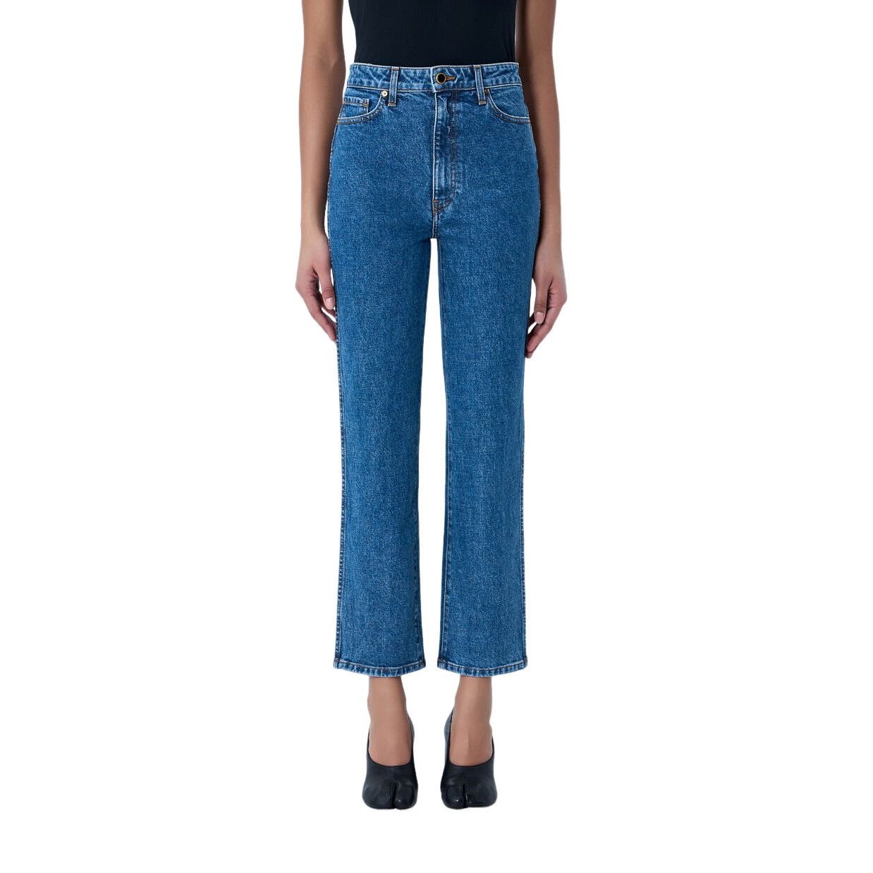 KHAITE Abigail Jeans New And Authentic (Women's size:IT 48;)