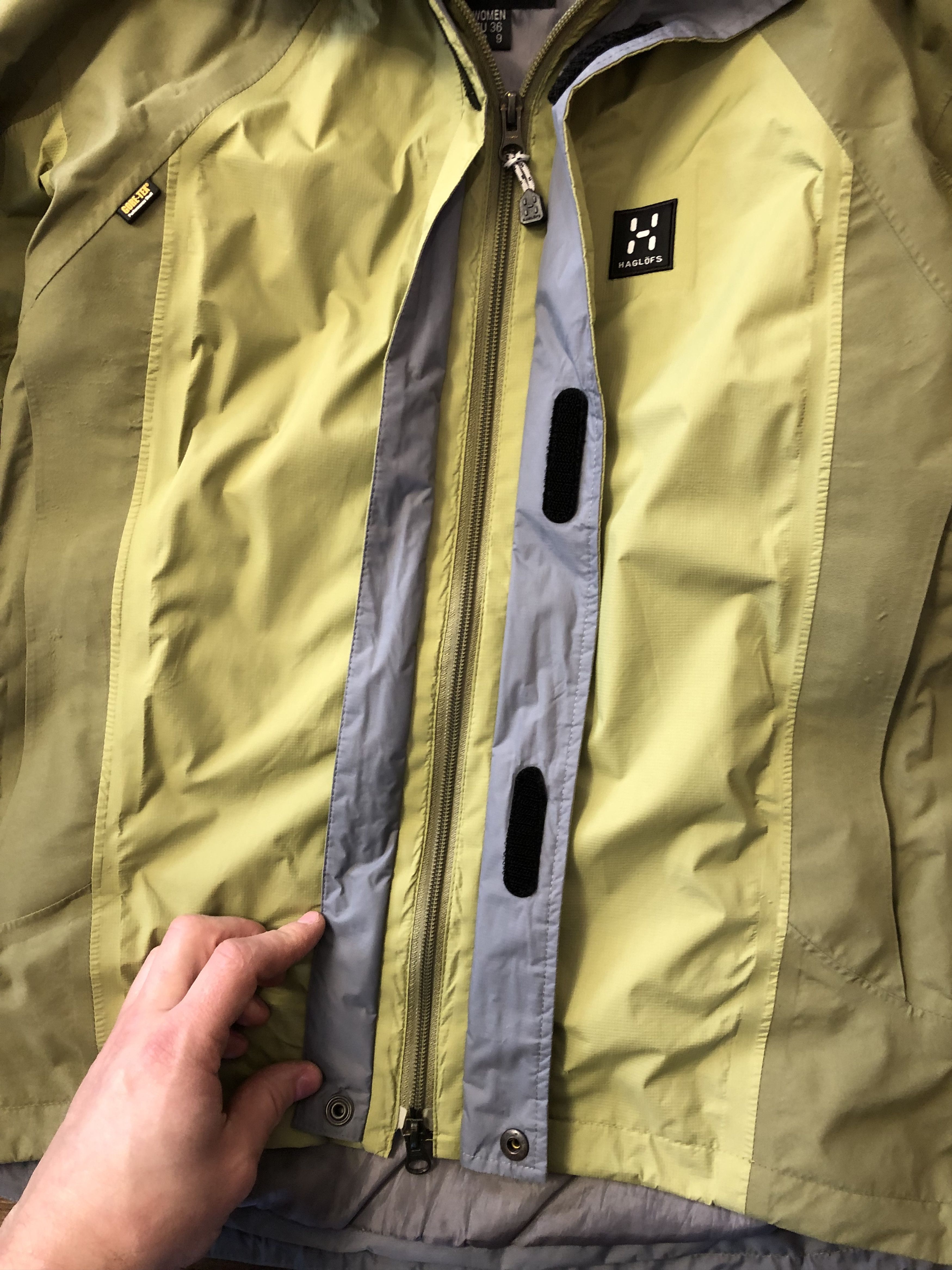 Haglofs Vintage Haglofs Gore-Tex Waterproof Water-Resistant Jacket Size XS / US 0-2 / IT 36-38 - 8 Thumbnail