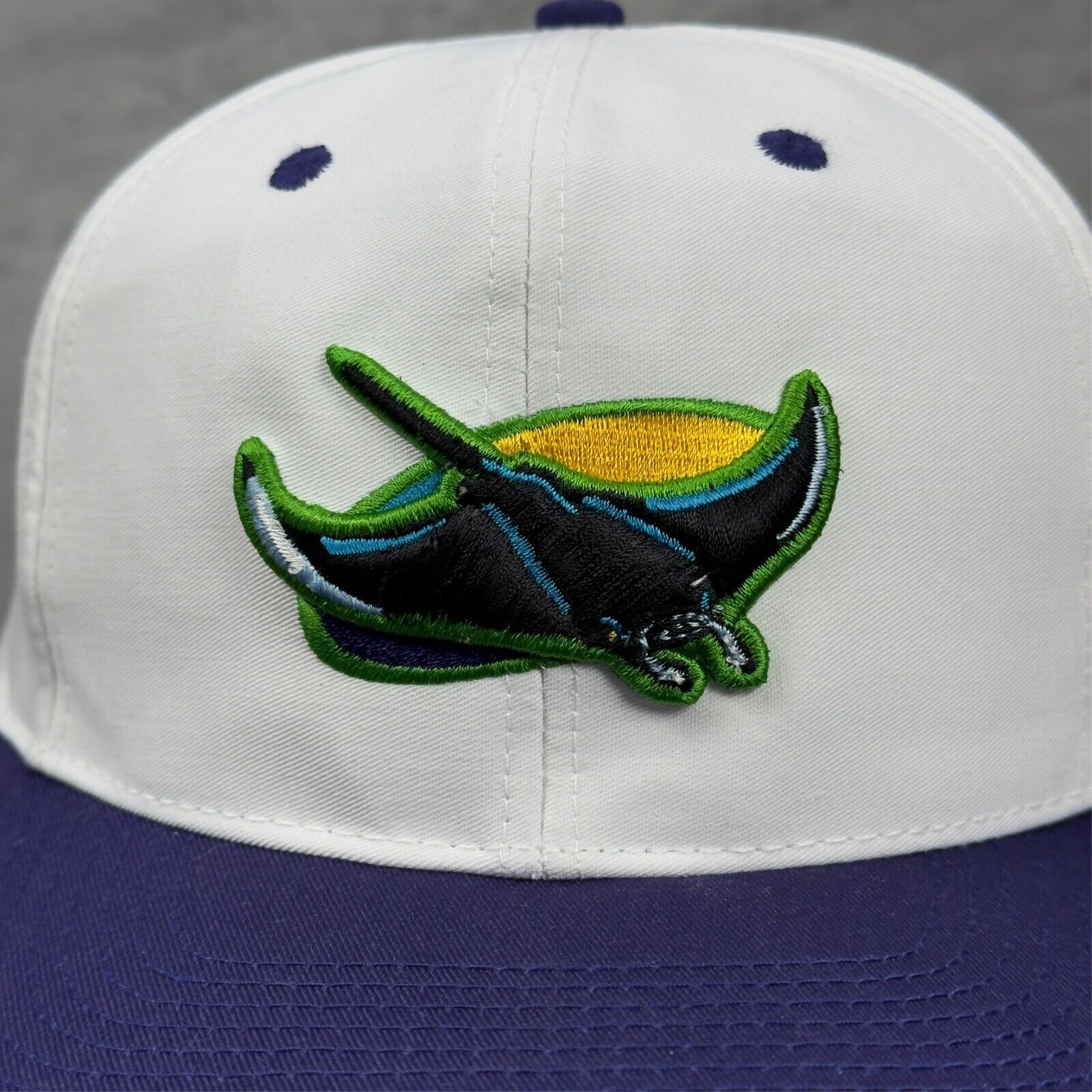 Drew Pearson × MLB × Vintage Vintage MLB Tampa Bay Rays Purple White Drew Pearson Hat Size ONE SIZE - 2 Thumbnail