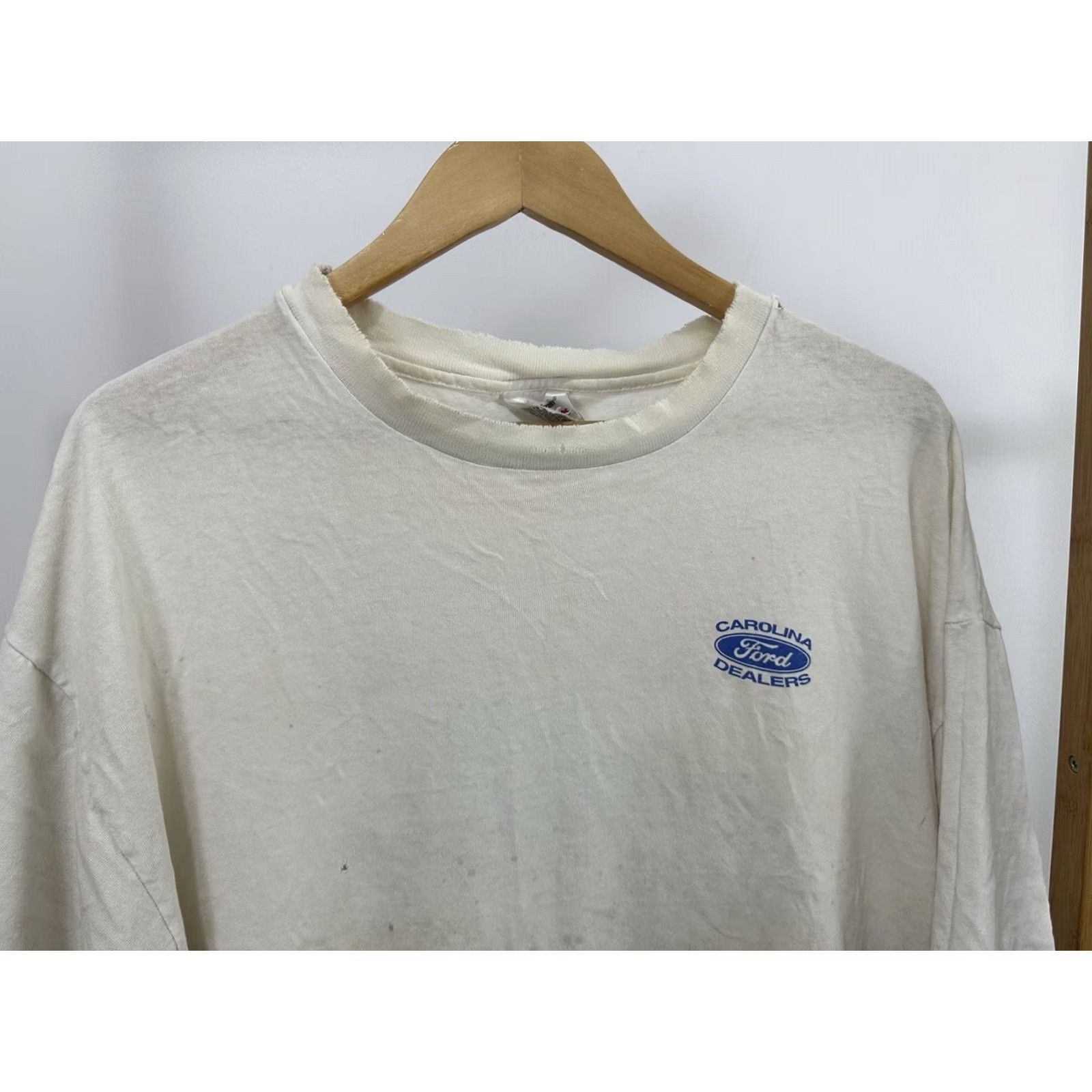 Hanes VINTAGE Charlotte Hornets Hustle NBA Thrashed Worn Cotton T-Shirt XL Mens Size US XL / EU 56 / 4 - 6 Thumbnail