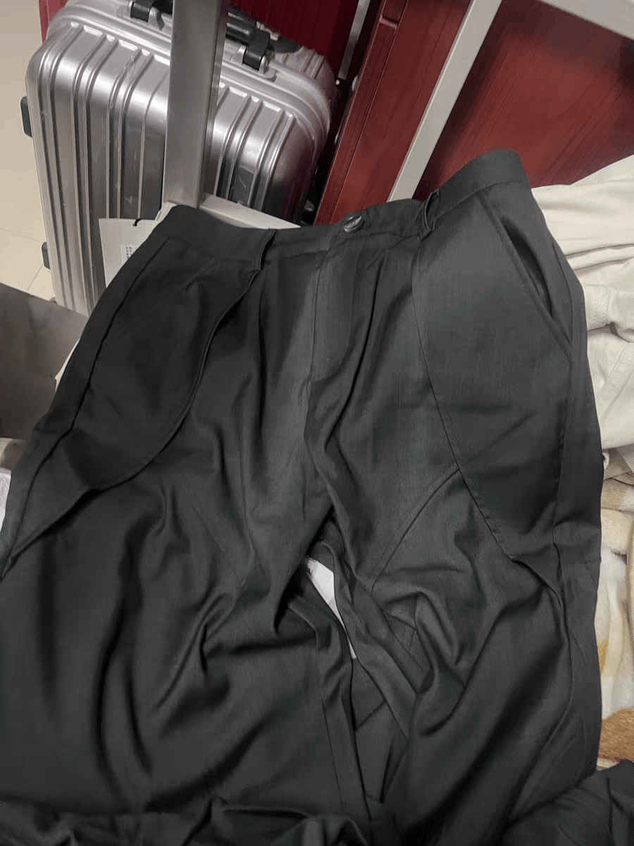 Designer × Japanese Brand × Vintage utility outdoor patchwork punk yuppie pleated pants Size US 28 / EU 44 - 6 Thumbnail