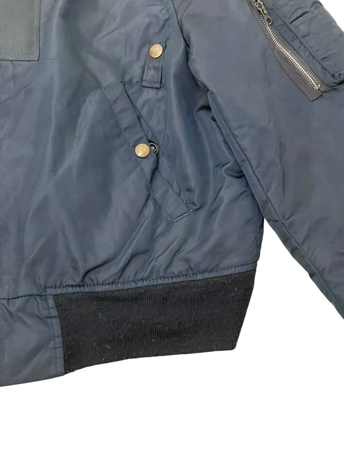 I. Spiewak And Sons Us Air Force Ma-1 Jacket Spiewak Padded Sun Faded 5🟩9 Size US L / EU 52-54 / 3 - 5 Thumbnail