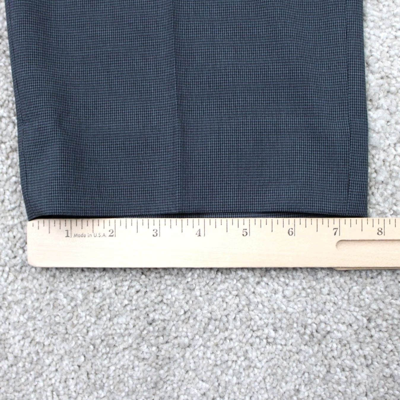 Nautica Nautica Dress Pants NWT Mens 36x32 Gray Flat Front Stretch Polyester Viscose Shirt? Size US 36 / EU 52 - 4 Thumbnail